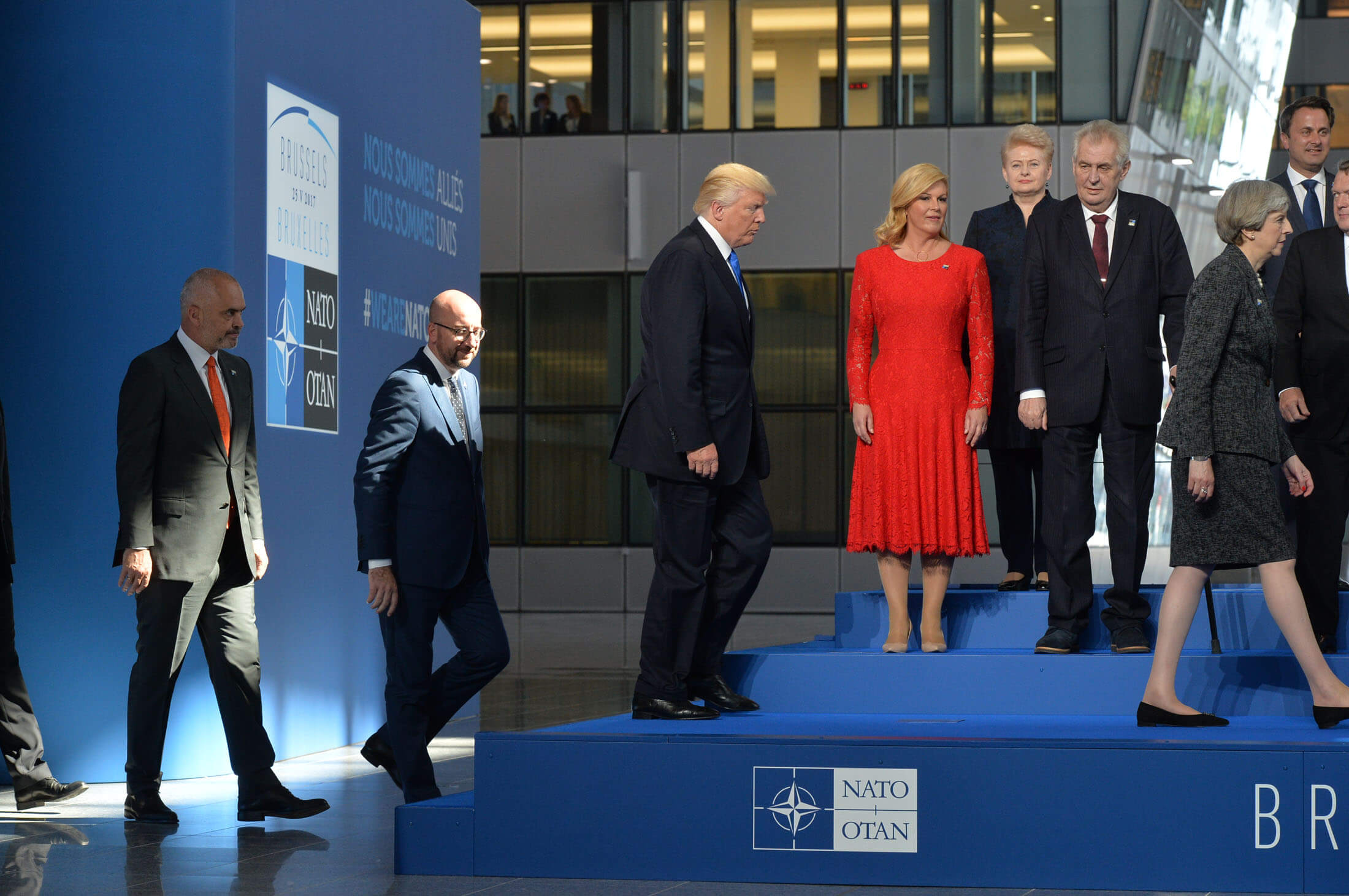 Janssens-Family portrait of NATO Heads of State and Government - Meeting of NATO Heads of State and Government in Brussels