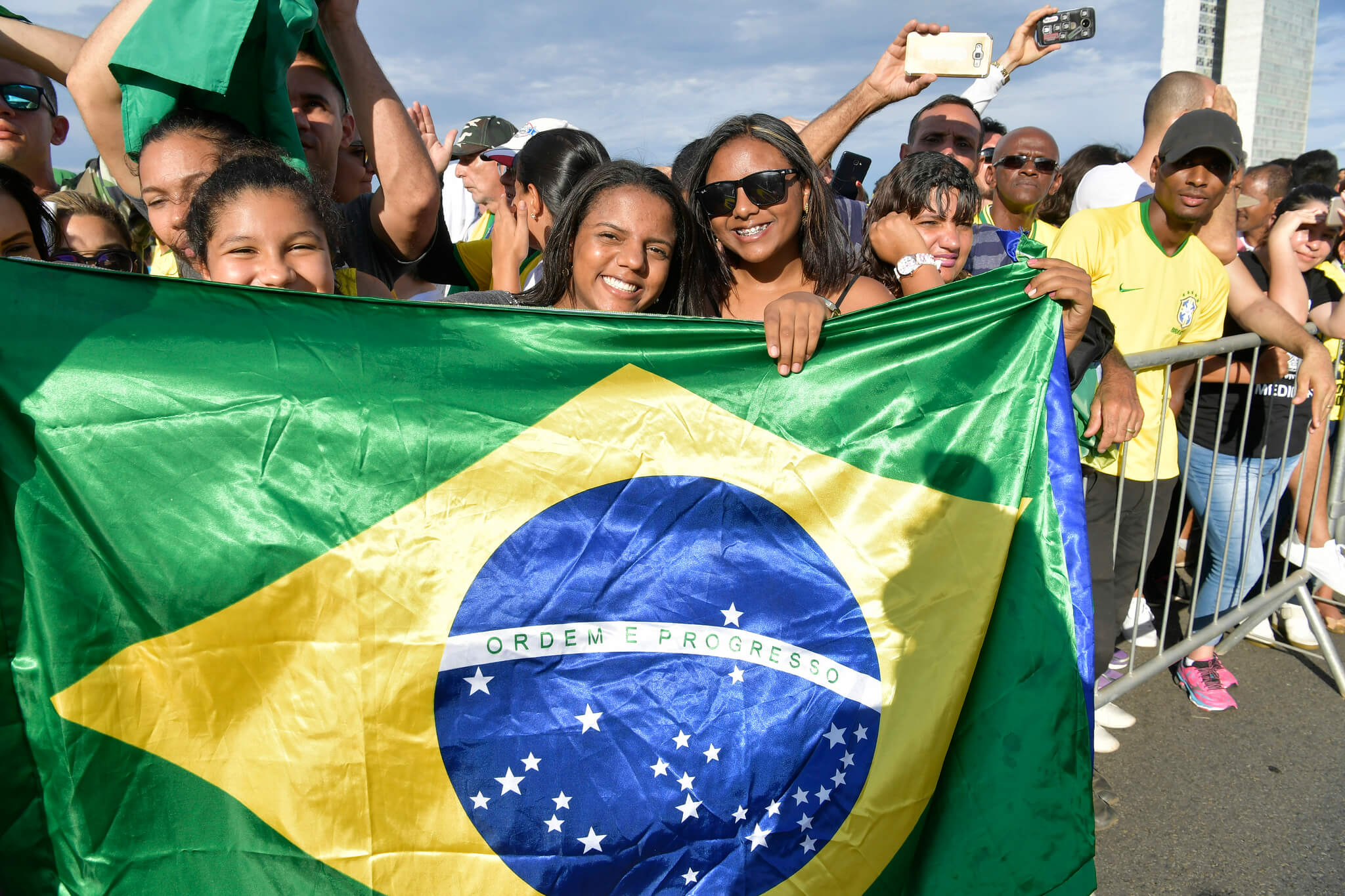 Visitors during the inauguration of president Bolsonaro on January 1st 2019 - Senado Federal