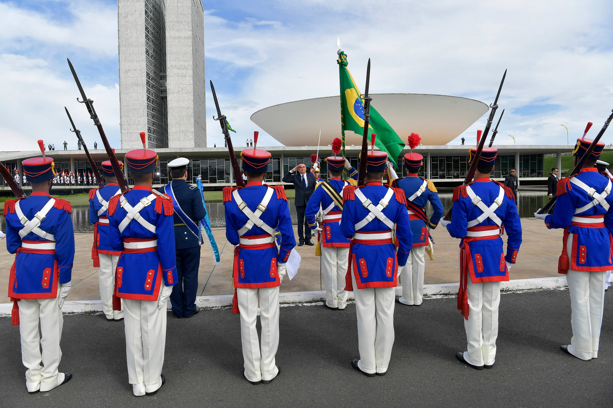 inauguration of president Bolsonaro