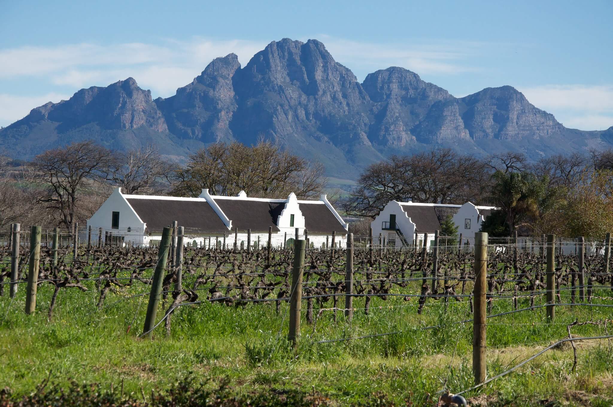 Links - Cape Dutch cottages at La Motte vineyard in the Western Cape, South Africa. Jon Connell - Flickr