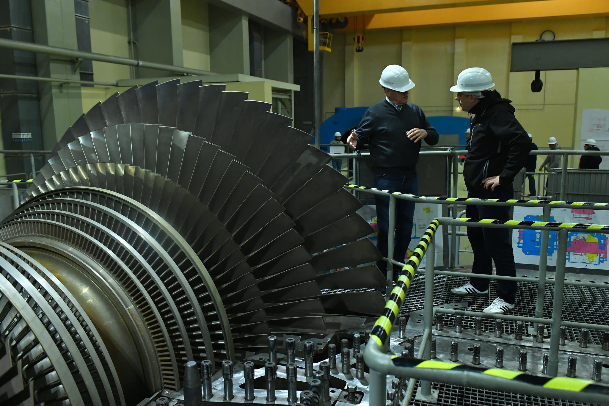 Training in 2018 at the never-used Zwentendorf Nuclear Power Plant, in Austria. © IAEA Imagebank