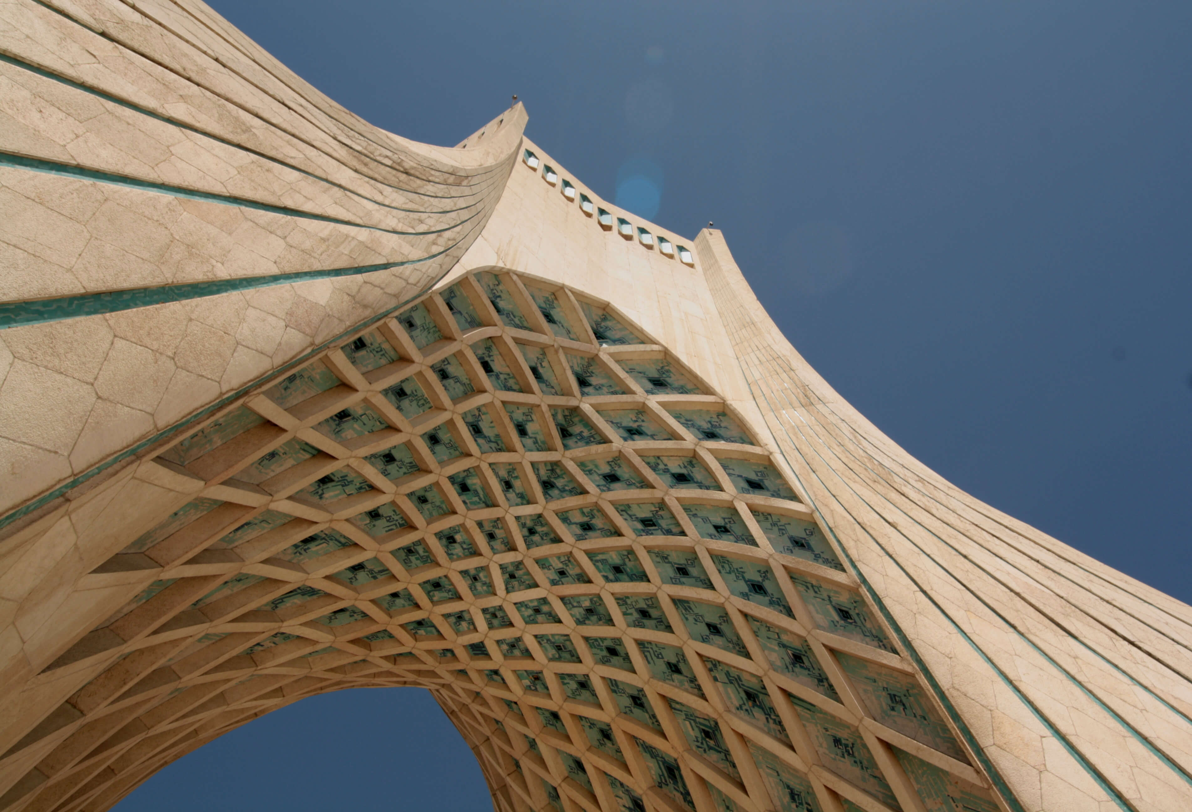 The Azadi Tower in Tehran. © Blondinrikard Fröberg / Flickr