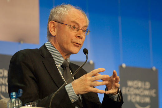 Herman Van Rompuy op het World Economic Forum
