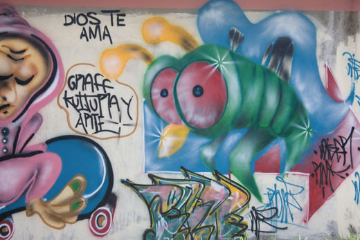 Graffiti in El Salvador, 2008