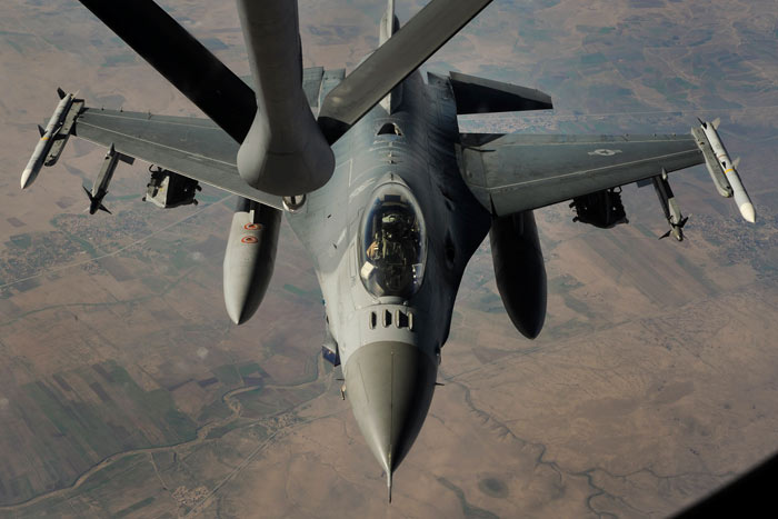 In 2014 startte een coalitie onder leiding van de Verenigde Staten een campagne van luchtaanvallen tegen IS.