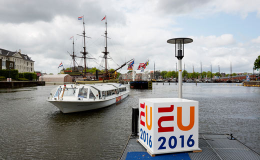 Het voorzitterschap van de Europese Unie viel in de eerste helft van 2016 toe aan Nederland.