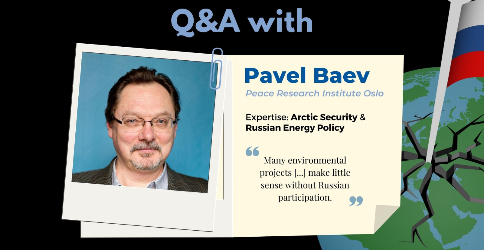 Q&A Pavel Baev