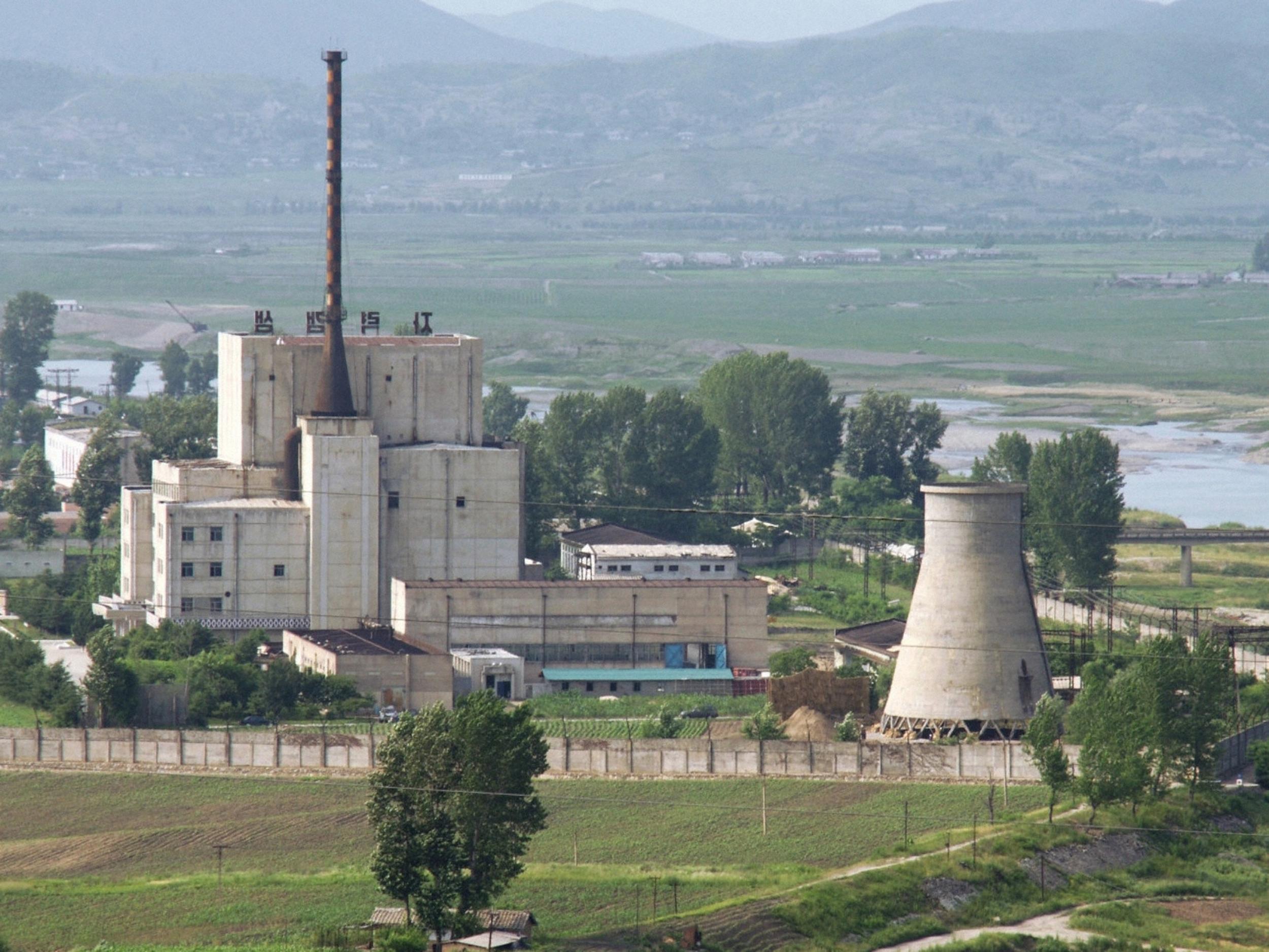 Kerncentrale in Yongbyon in 2008. Kyodo via Reuters