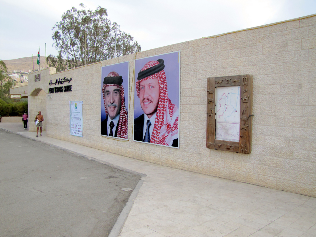 Posters van koning Abdullah