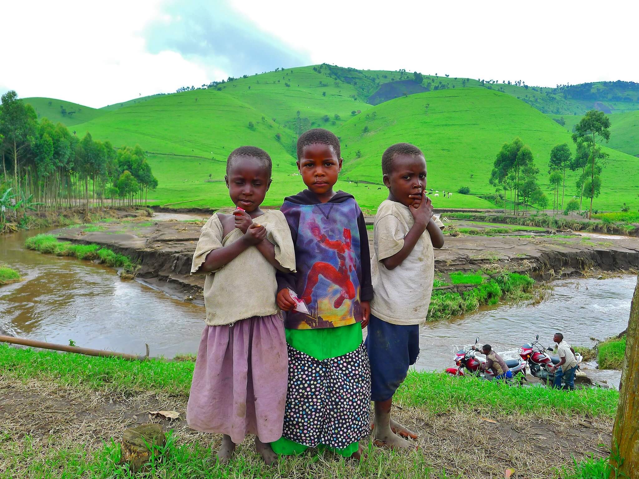 Kinderen in de Democratische Republiek Congo (DRC) in 2014. © Teseum - Flickr