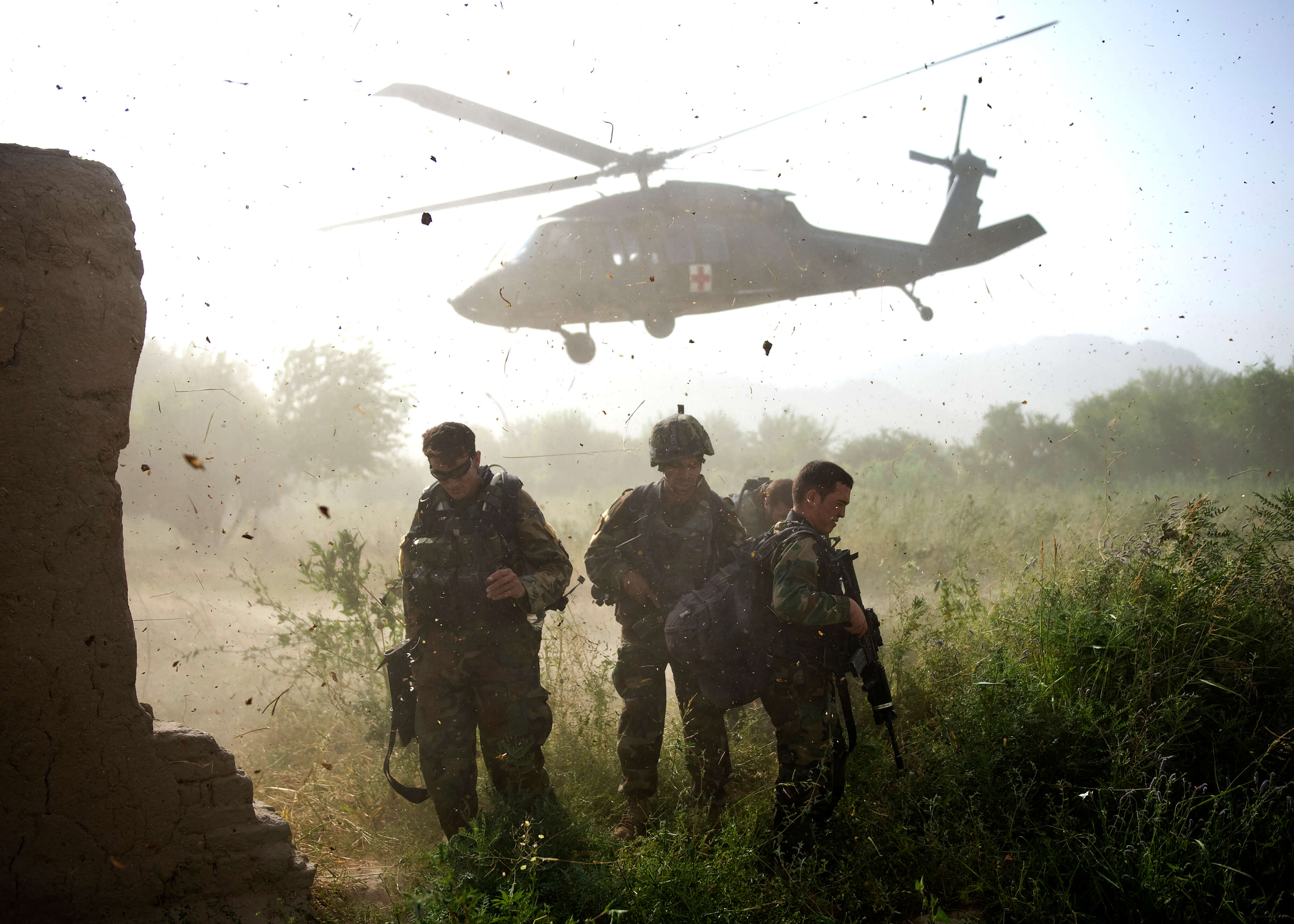 Afghaanse commando's in 2011. DVIDSHUB