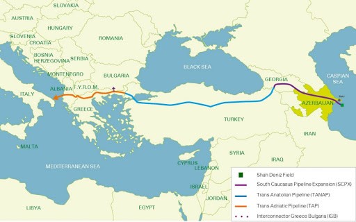 The Southern Gas Corridor. Newsletter for the European Union