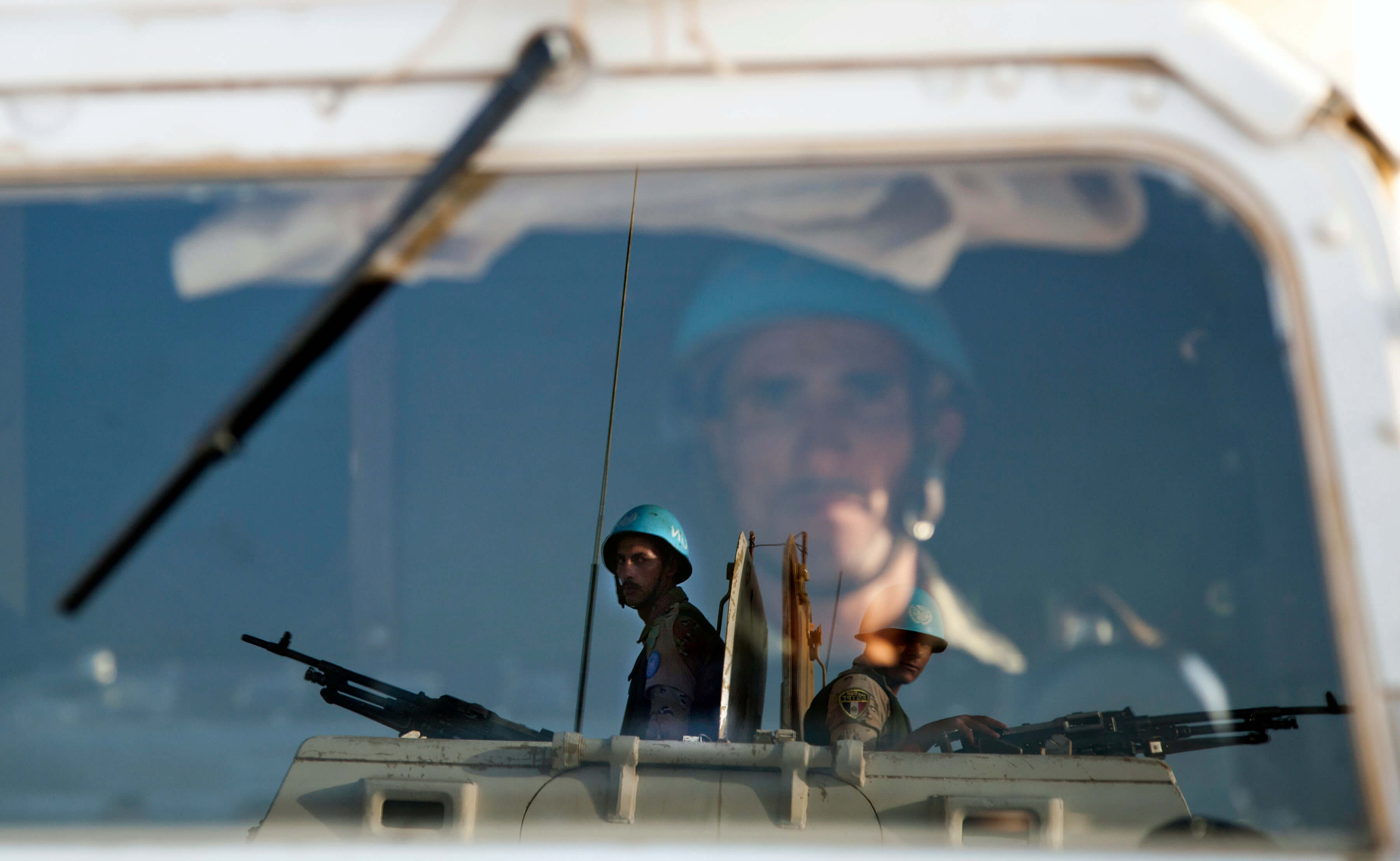 Egyptische vredestroepen aan het werk in Noord-Darfur, Soedan. © United Nations Photo / Flickr