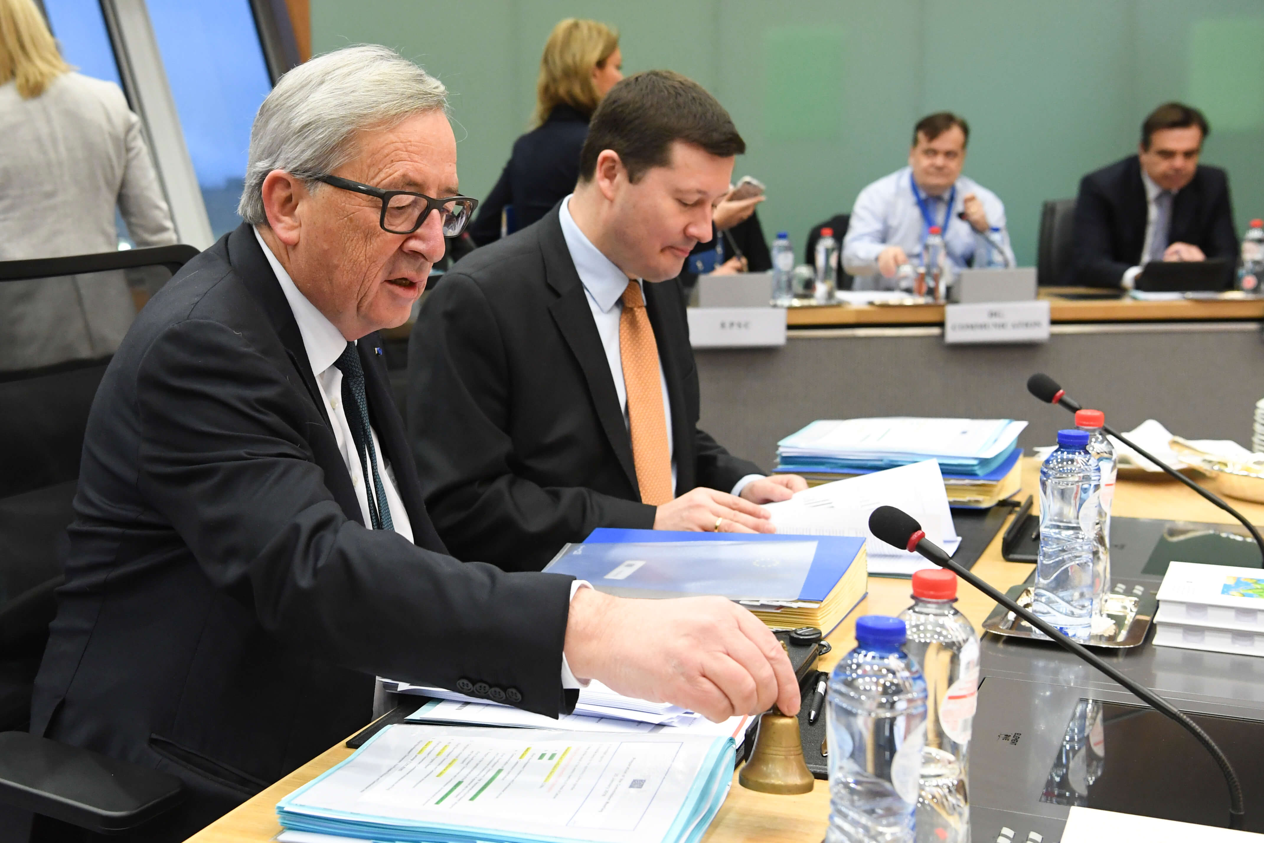 Jean-Claude Juncker en Martin Selmayr