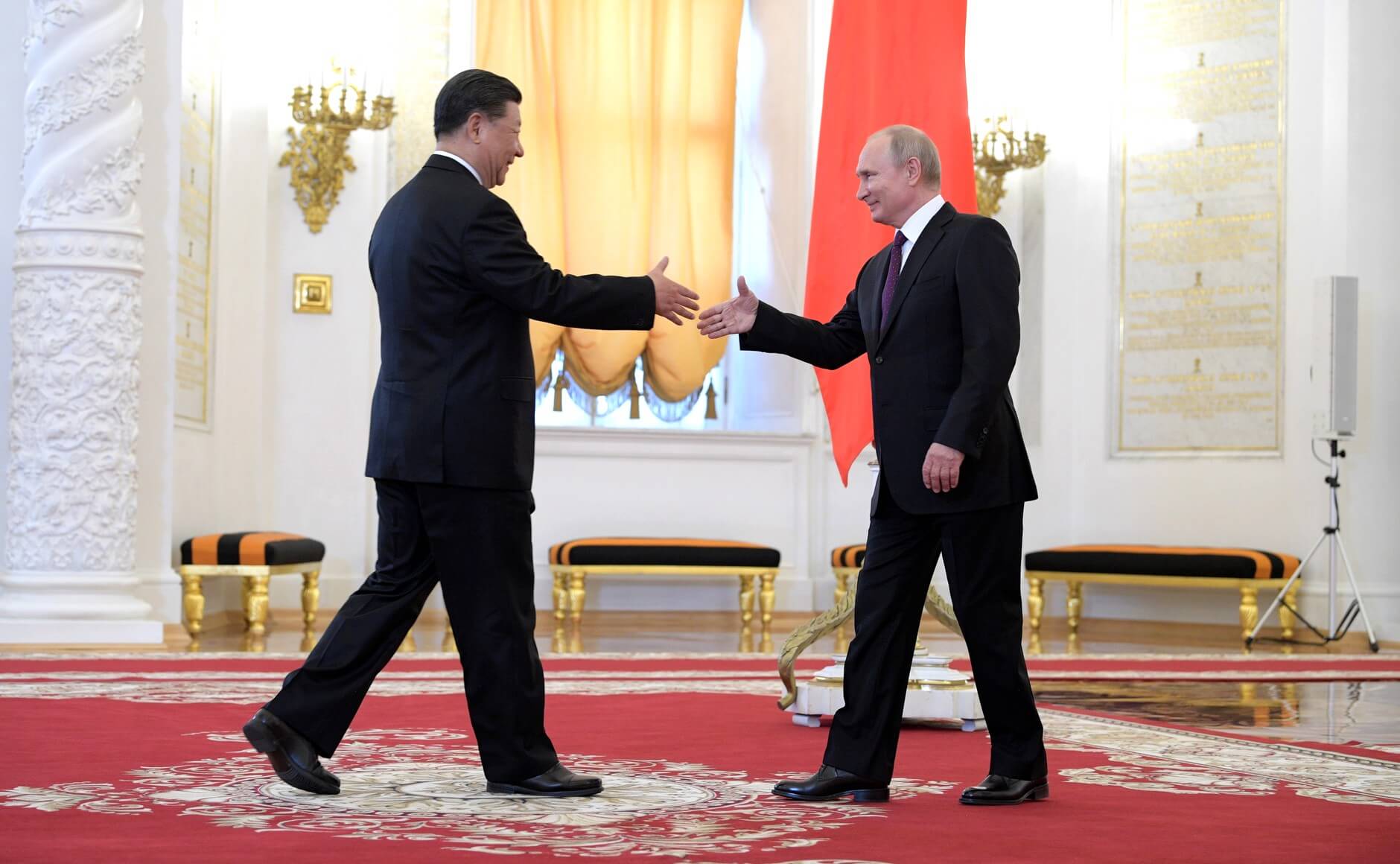 Cuperus - Xi Jinping en Vladimir Poetin in Moskou in 2019. www.kremlin.ru. via Wikimediacommons