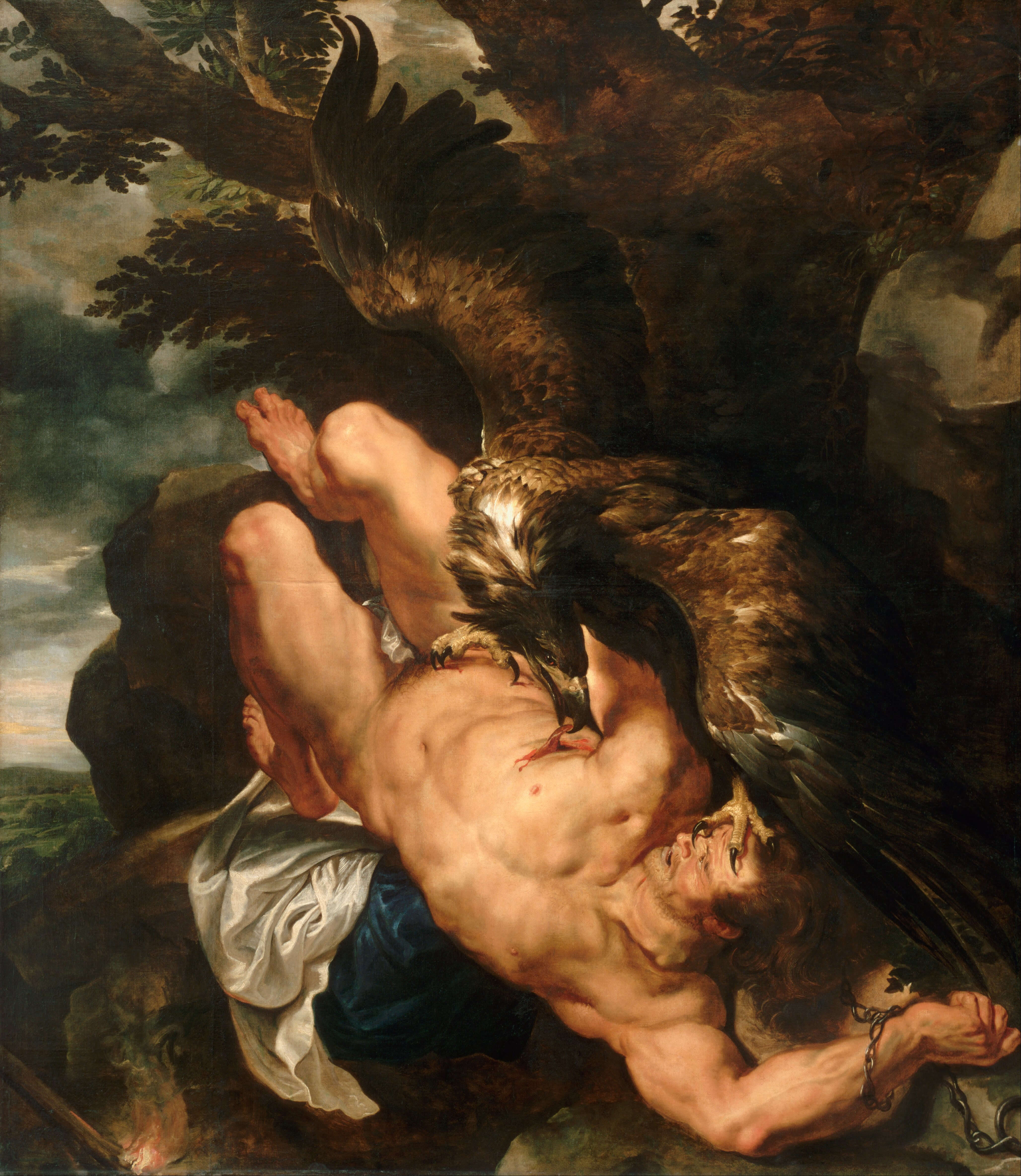 Dams-Prometheus Bound by Peter Paul Rubens