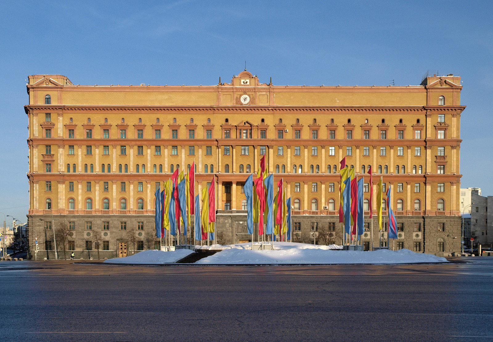 Hoofdkwartier van de FSB op het Loebjankaplein in Moskou. © Wikimedia Commons