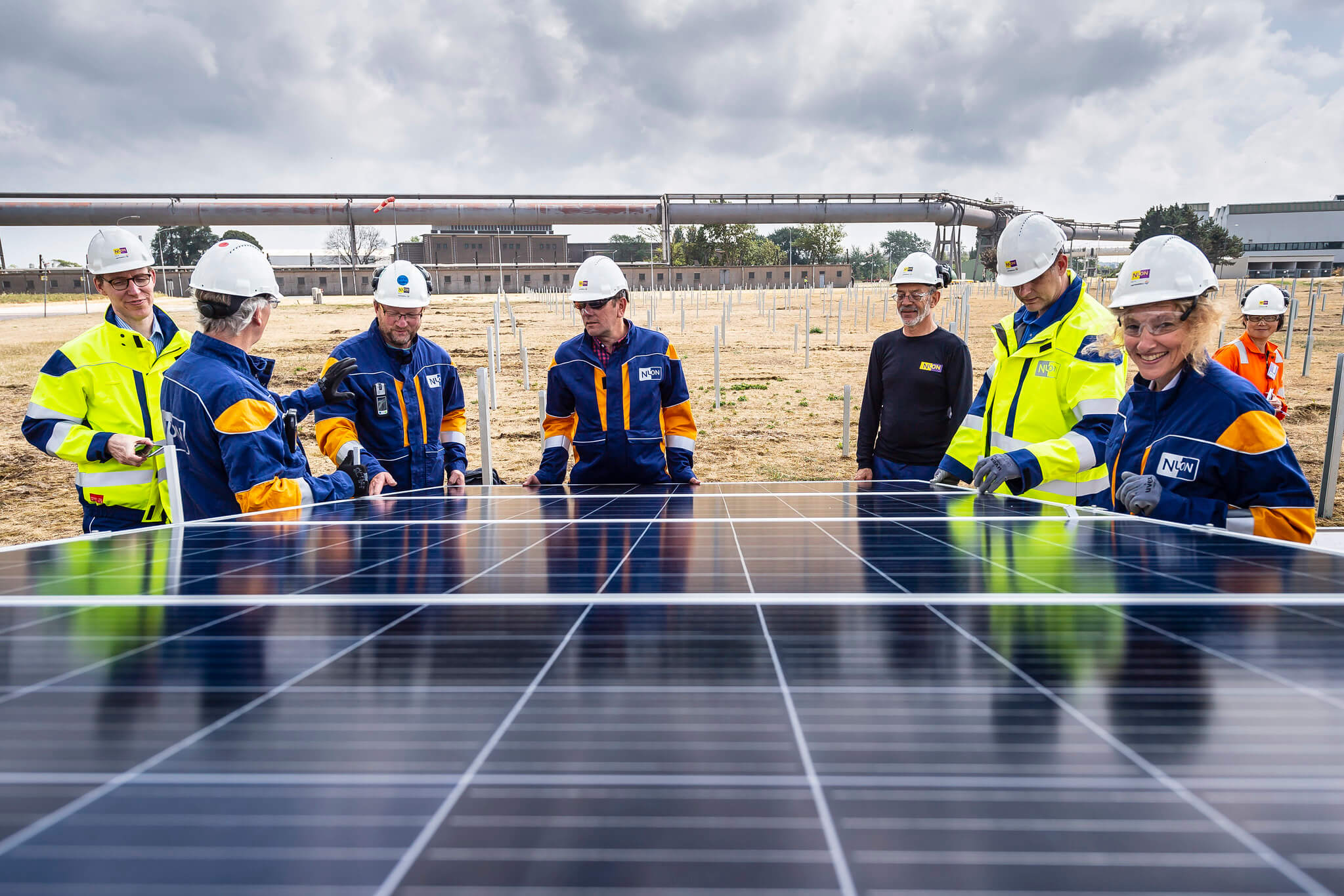 DeRijk- Dutch solar park built in Velsen, 2018. Vattenfall Nederland - Flickr