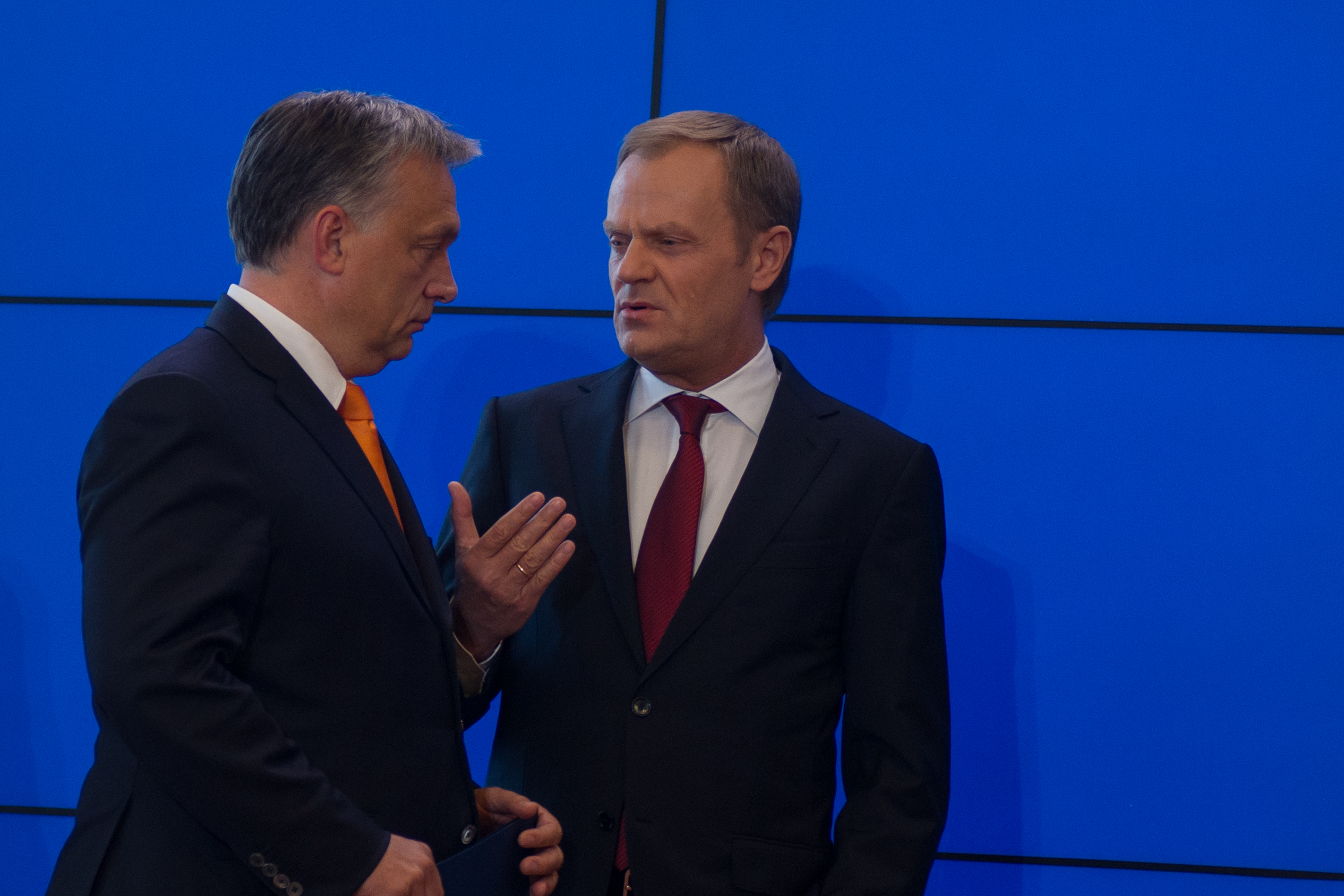 Donald Tusk and Viktor Orban. Source: WIkicommons 