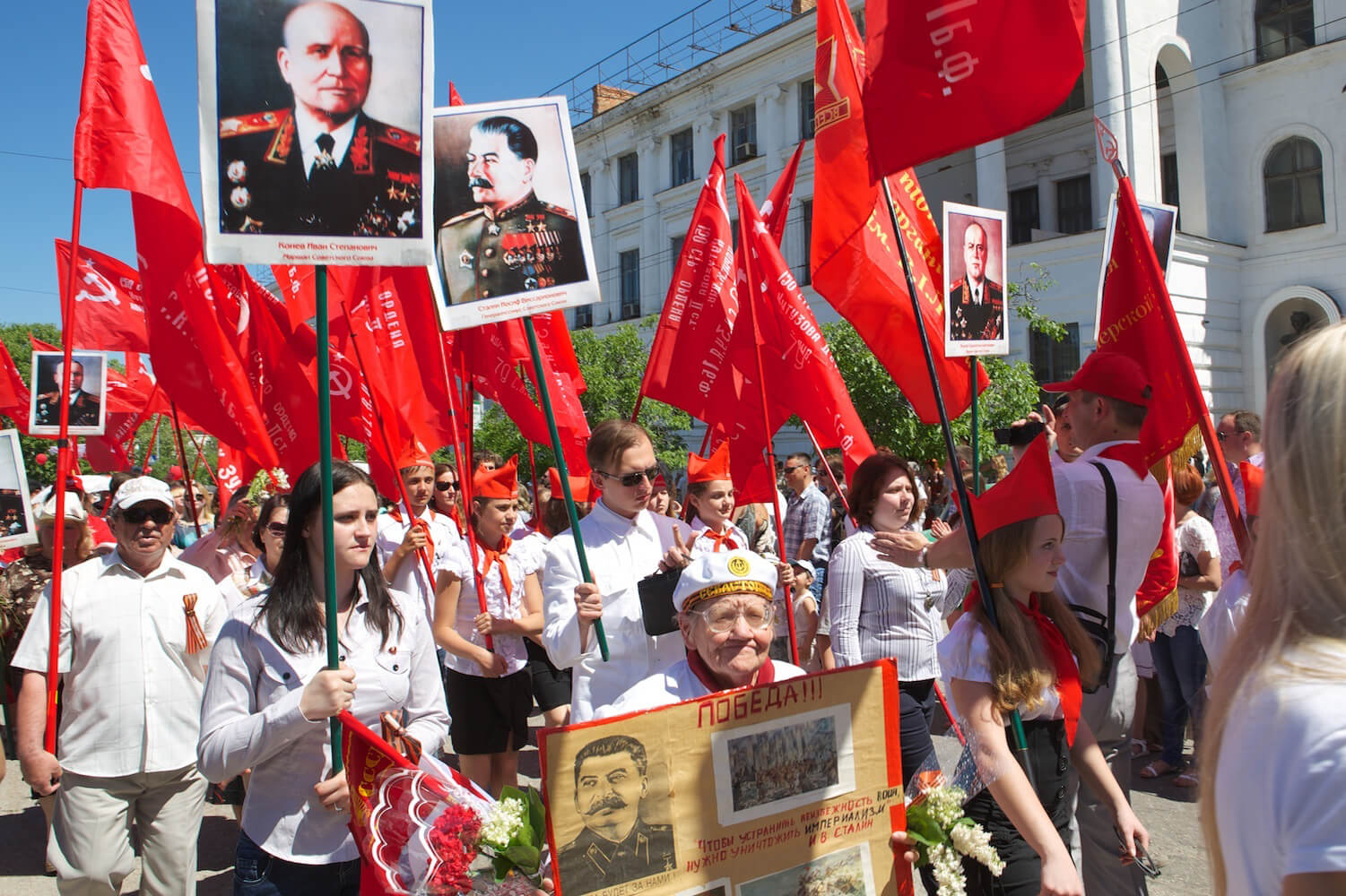Drost - Pro-Russische betoging in de Oekraïnse stad Sebastopol op de Krim in 2013. Gert-Jan Peddemors - Flickr