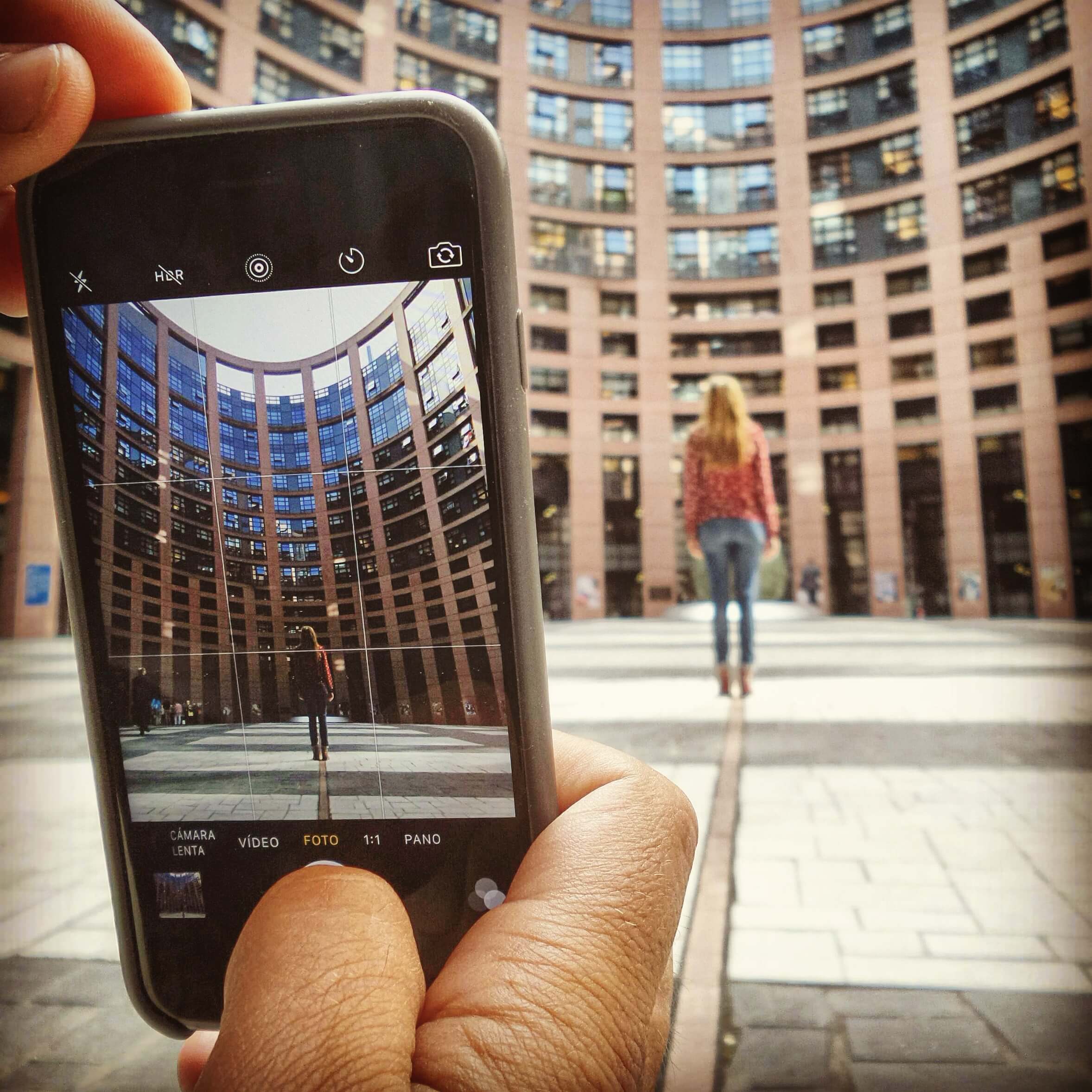 Europees Parlement in Brussel
