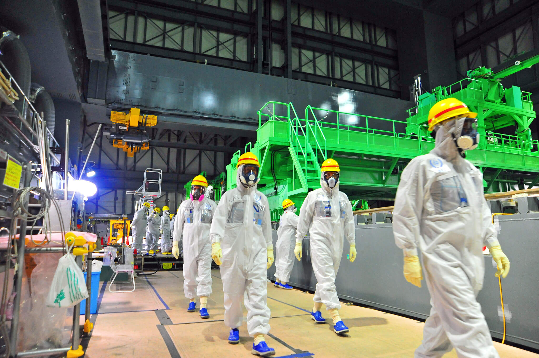Heffron- experts visiting the Fukushima Daiichi Nuclear Power Station on 27 November 2013. © Flickr - IAEA Imagebank