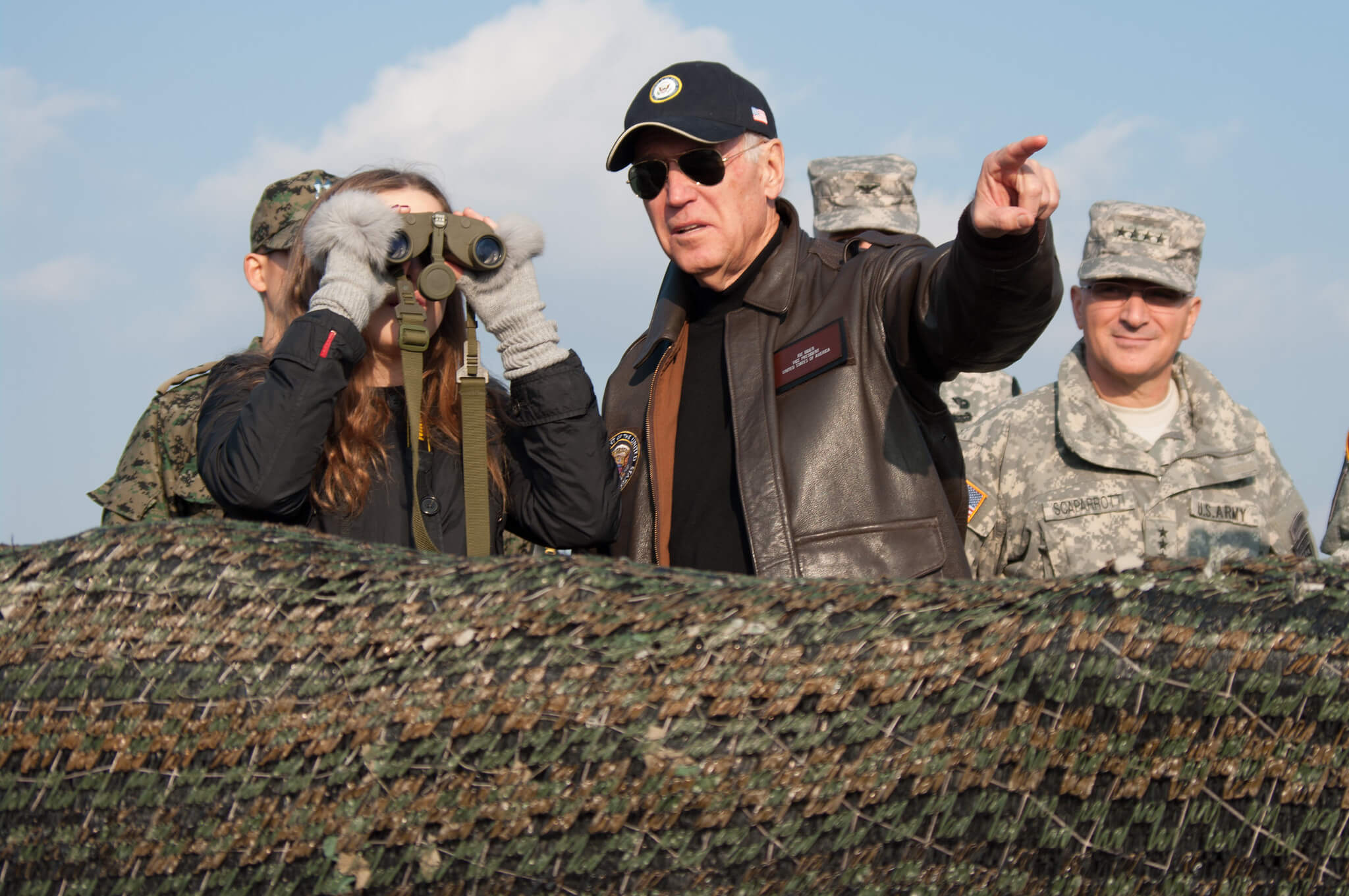 Janssens - Joe Biden tijdens een bezoek aan Zuid-Korea in 2013. UNC - CFC - USFK - Flickr
