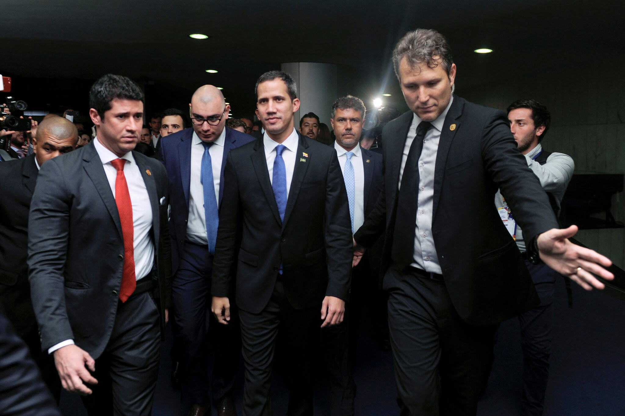 Juan Guaidó bezoekt Brazilië in februari 2019. ©Flickr/Senado Federal