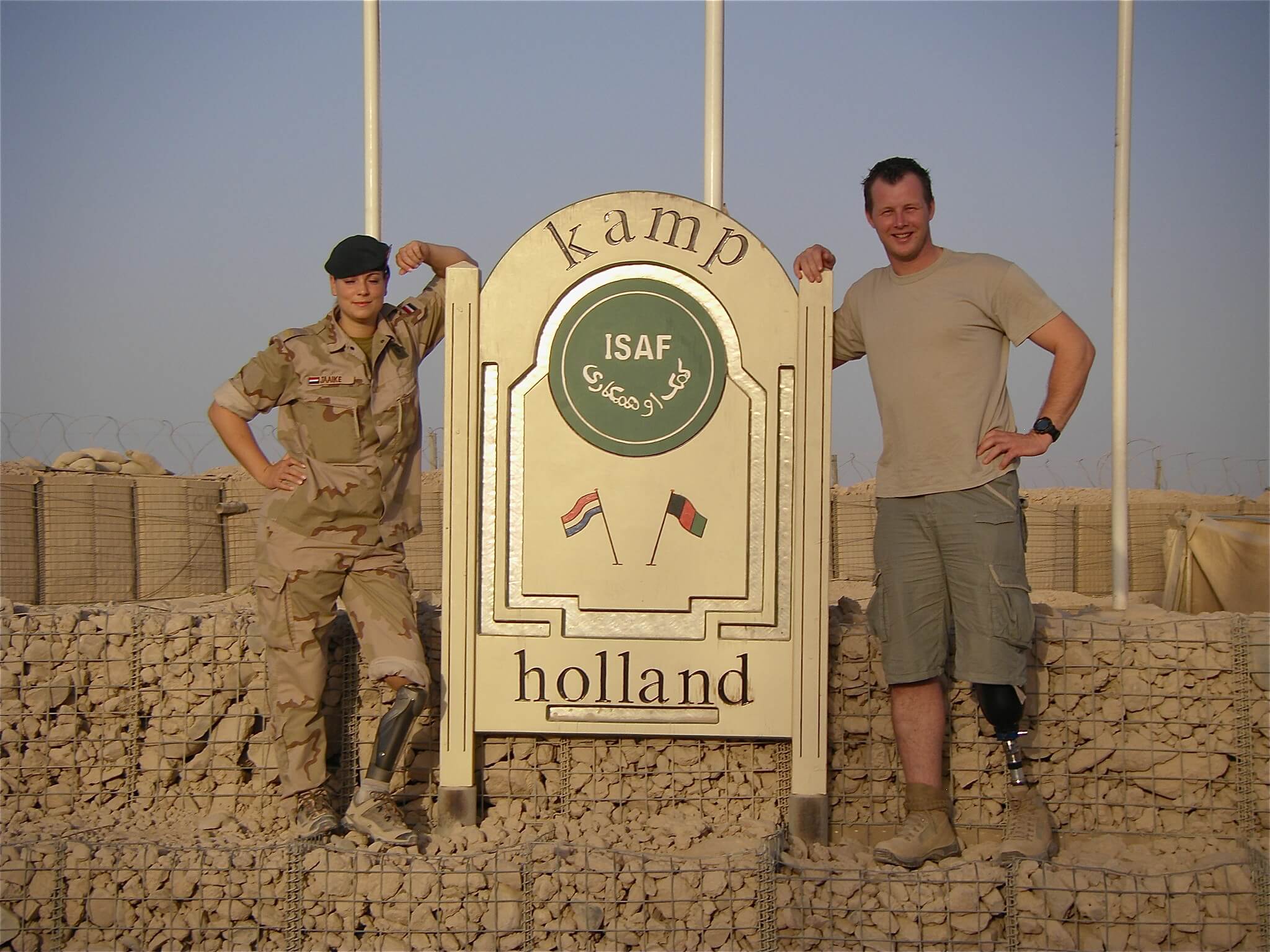 Kamminga - In 2012 keren enkele destijds gewond geraakte Nederlandse militairen terug naar Kamp Holland in Afghanistan. Roel Wijnants - Flickr 