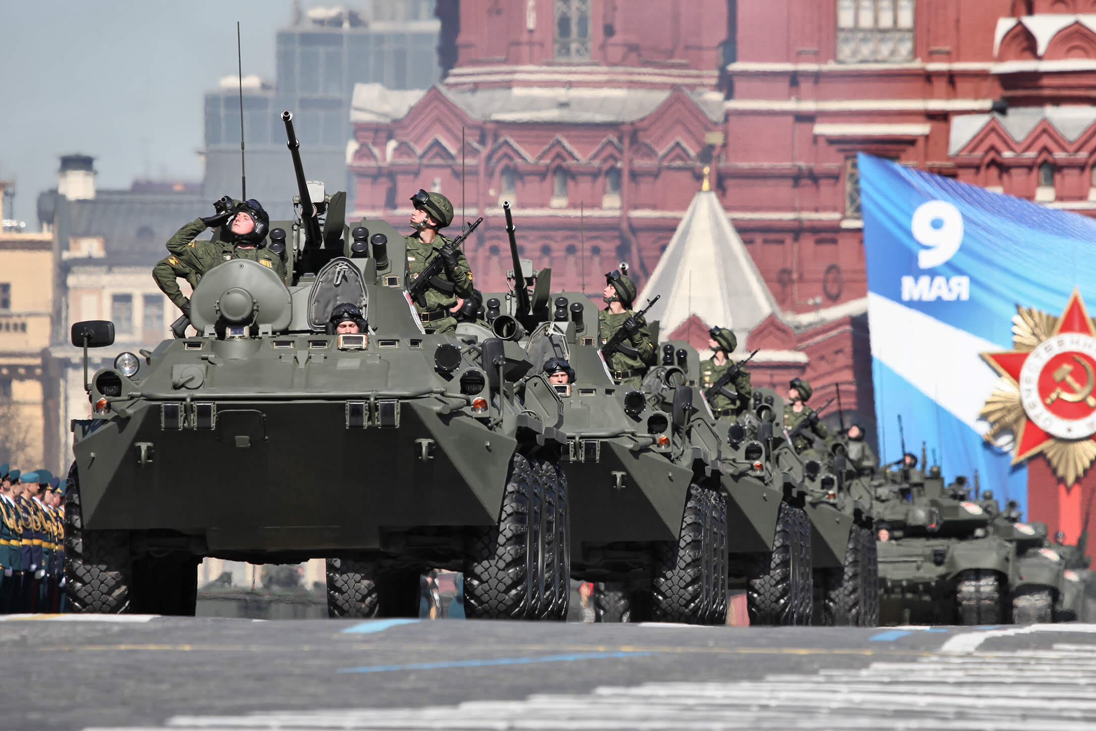 Klijn-Moscow Victory Day Parade in 2013. Wikimediacommons