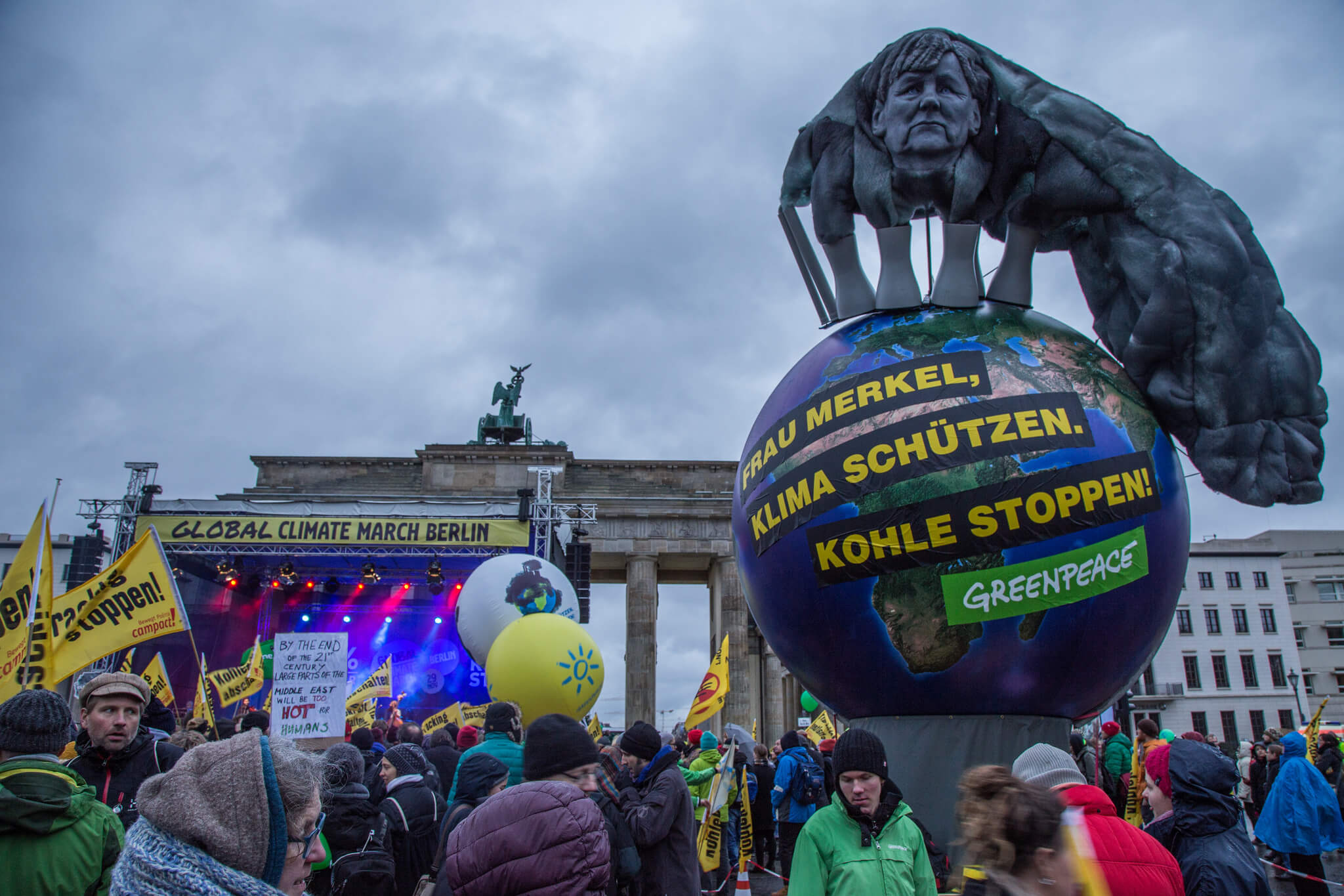 Klimaatmars in Berlijn op 29 november 2015 © mw238 / Flickr.