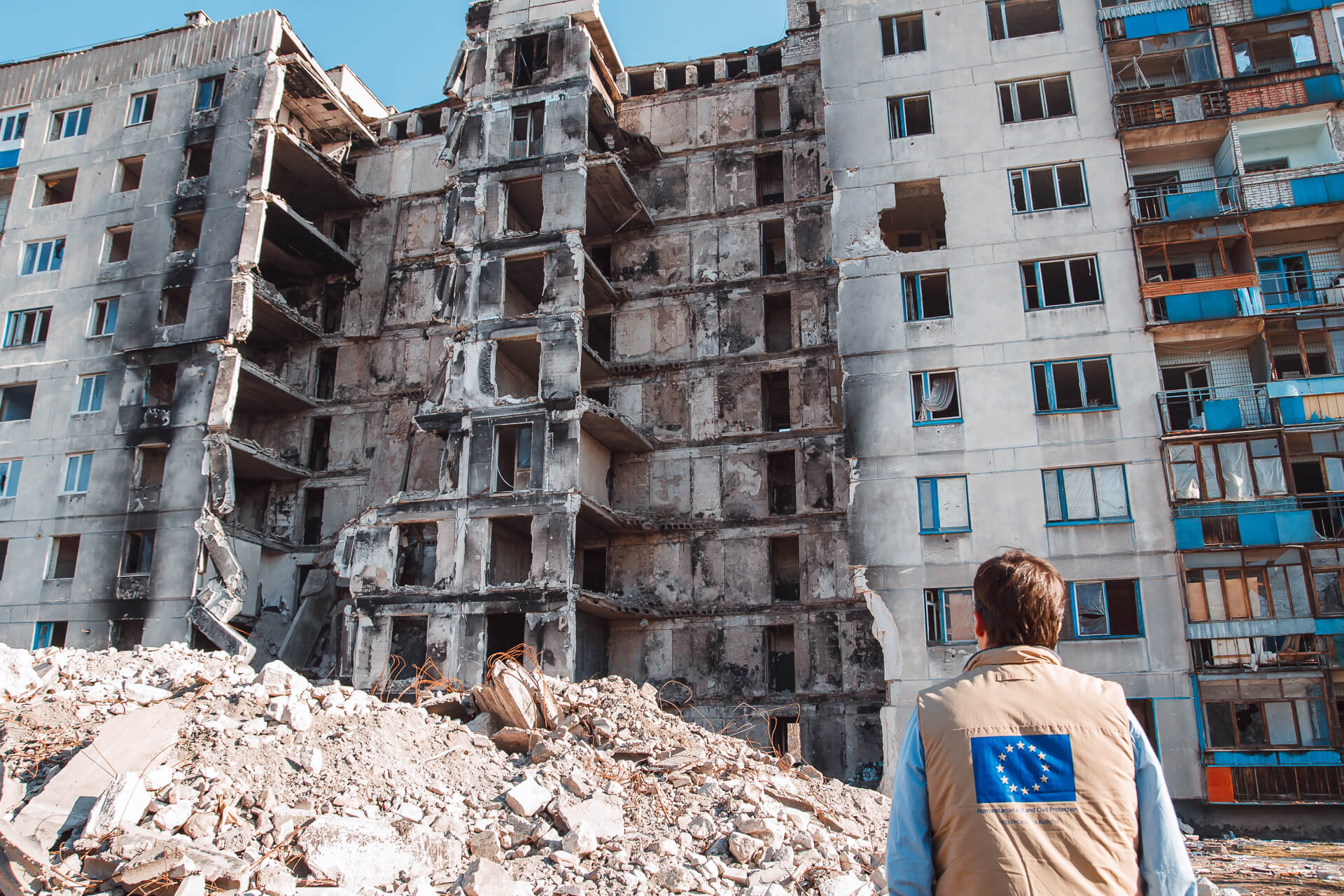 EU Civil Protection and Humanitarian Aid in eastern Ukraine, 2015. © EU Civil Protection and Humanitarian Aid / Flickr