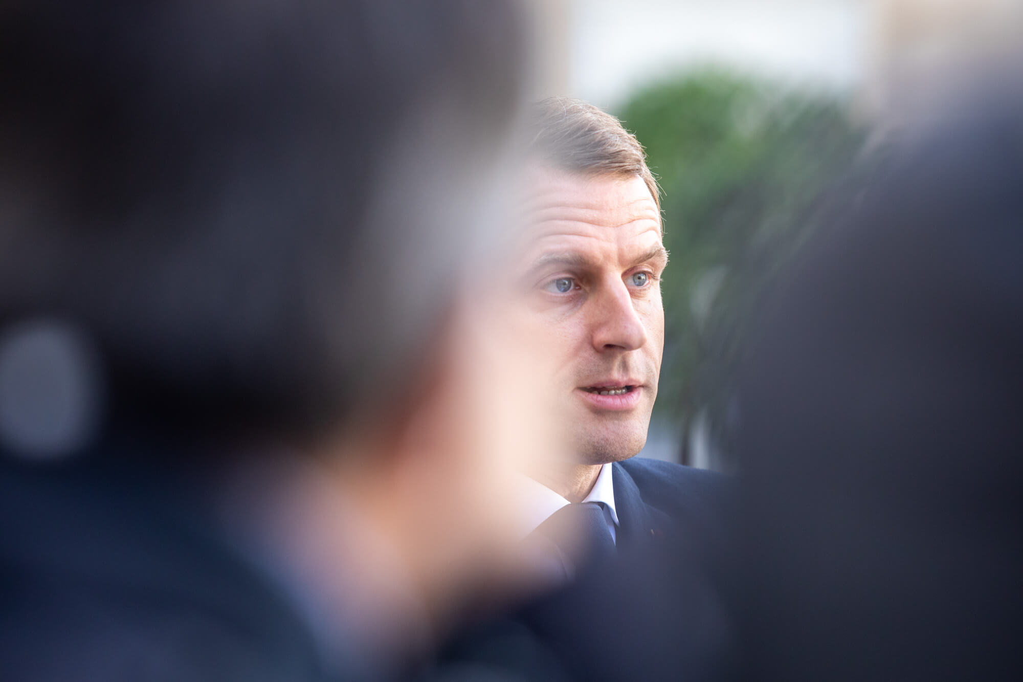 French President Emmanuel Macron, October 2019. © Francediplomatie / Flickr