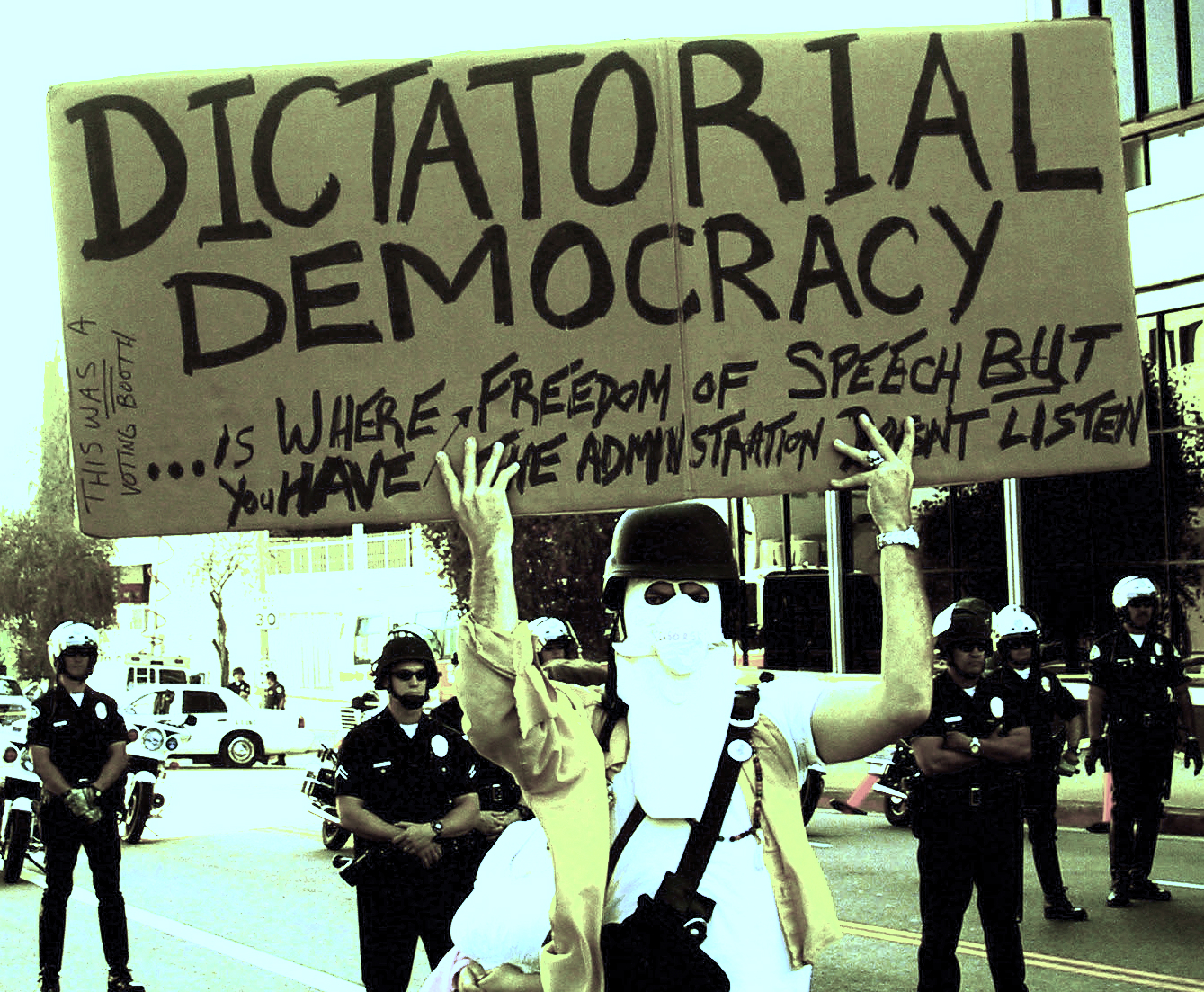 Democracy is the worst form of goverment, except for all the others that we have witnessed in the West. Source: Flickr / The Prophet