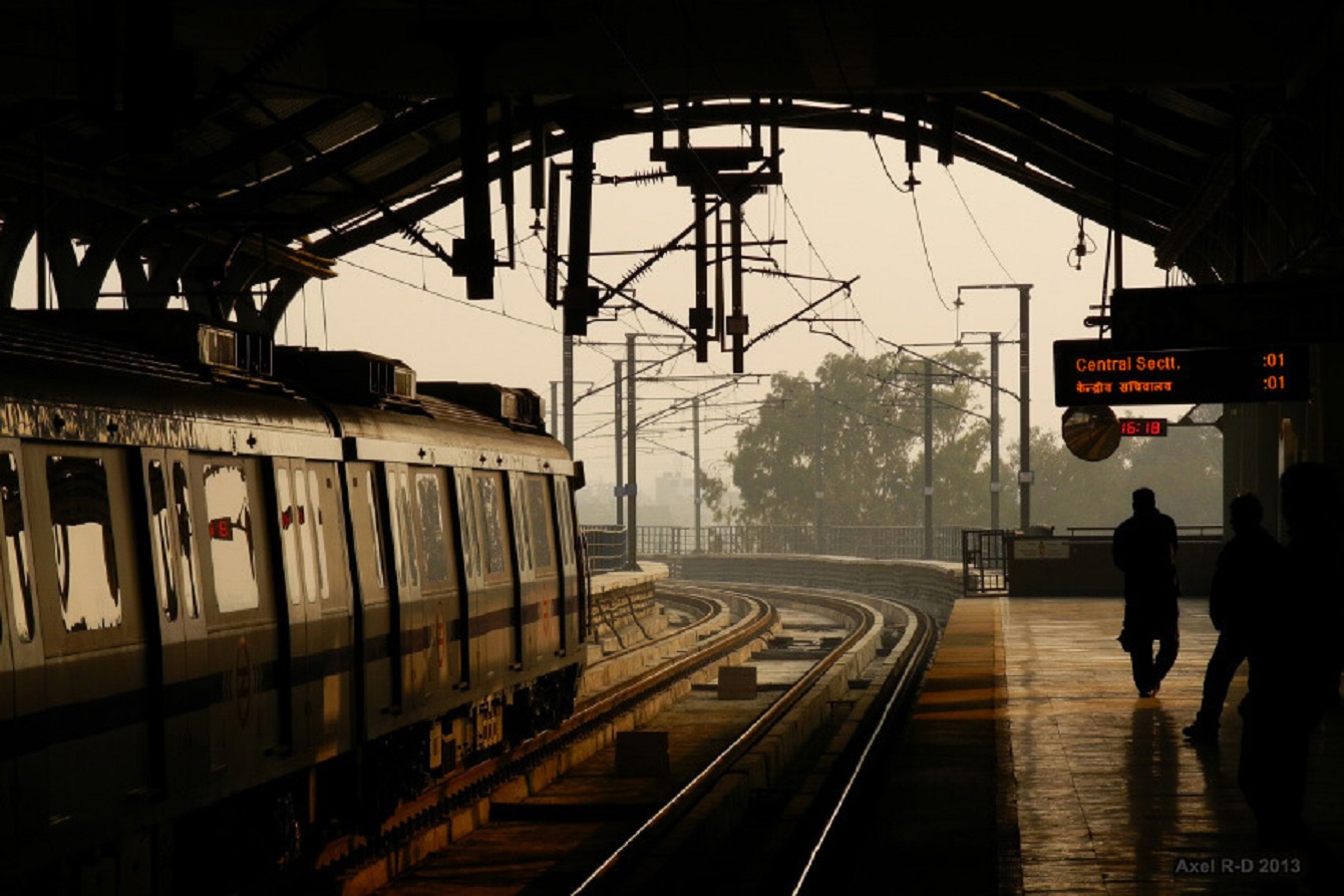 Delhi Metro_Axel Drainville_Flickr