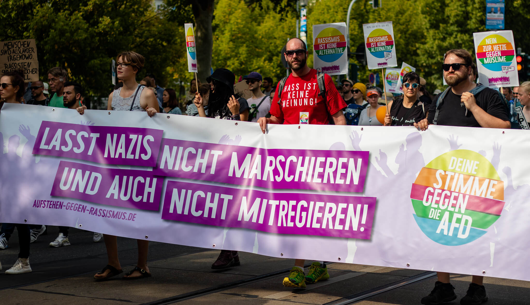 Pekelder-Demonstratie tegen racisme, discriminatie en nationalisme in Dresden op 24 augustus 2019 - Tobias Möritz - Flickr