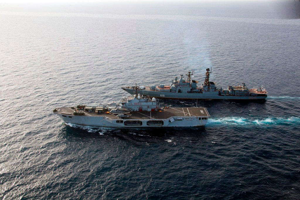 NATO and Russian Federation in the joint Counter Piracy Exercise at Sea, 2013. © NATO / Flickr