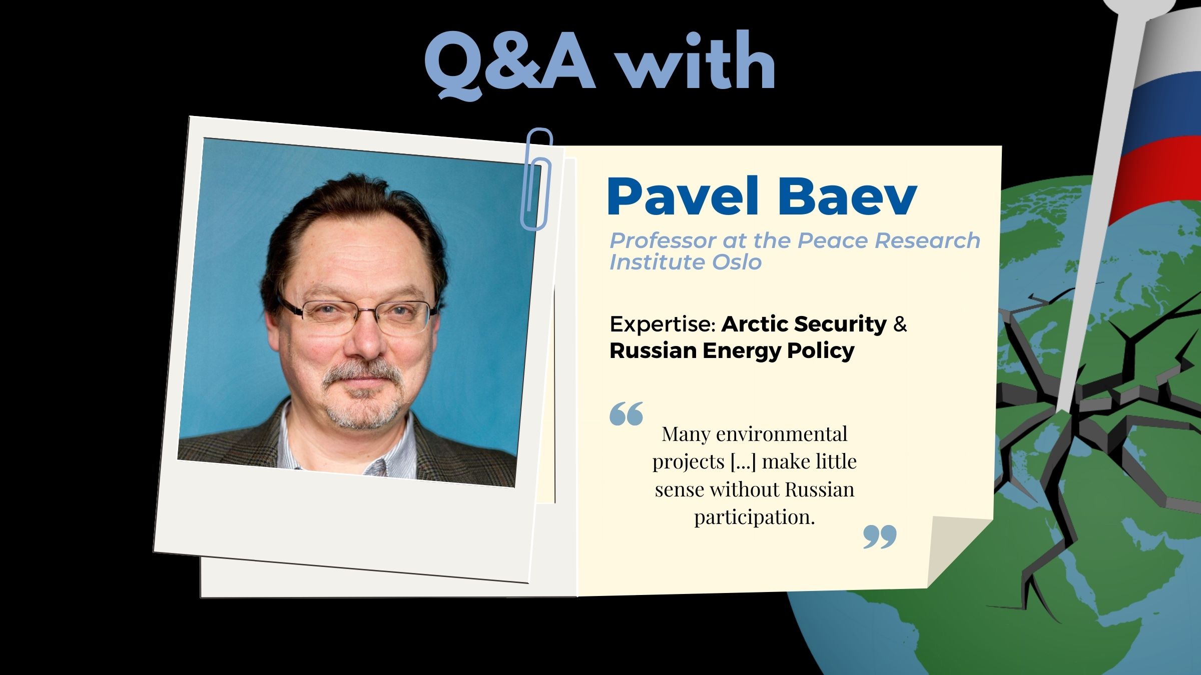 Q&A Pavel Baev