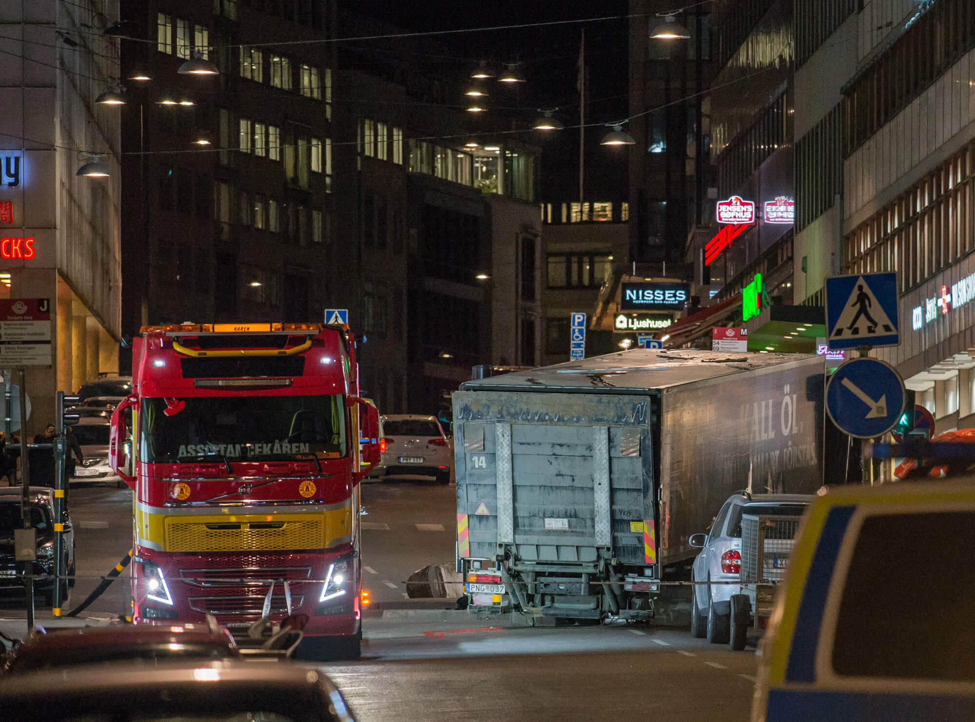 Van attack in Stockholm 2017