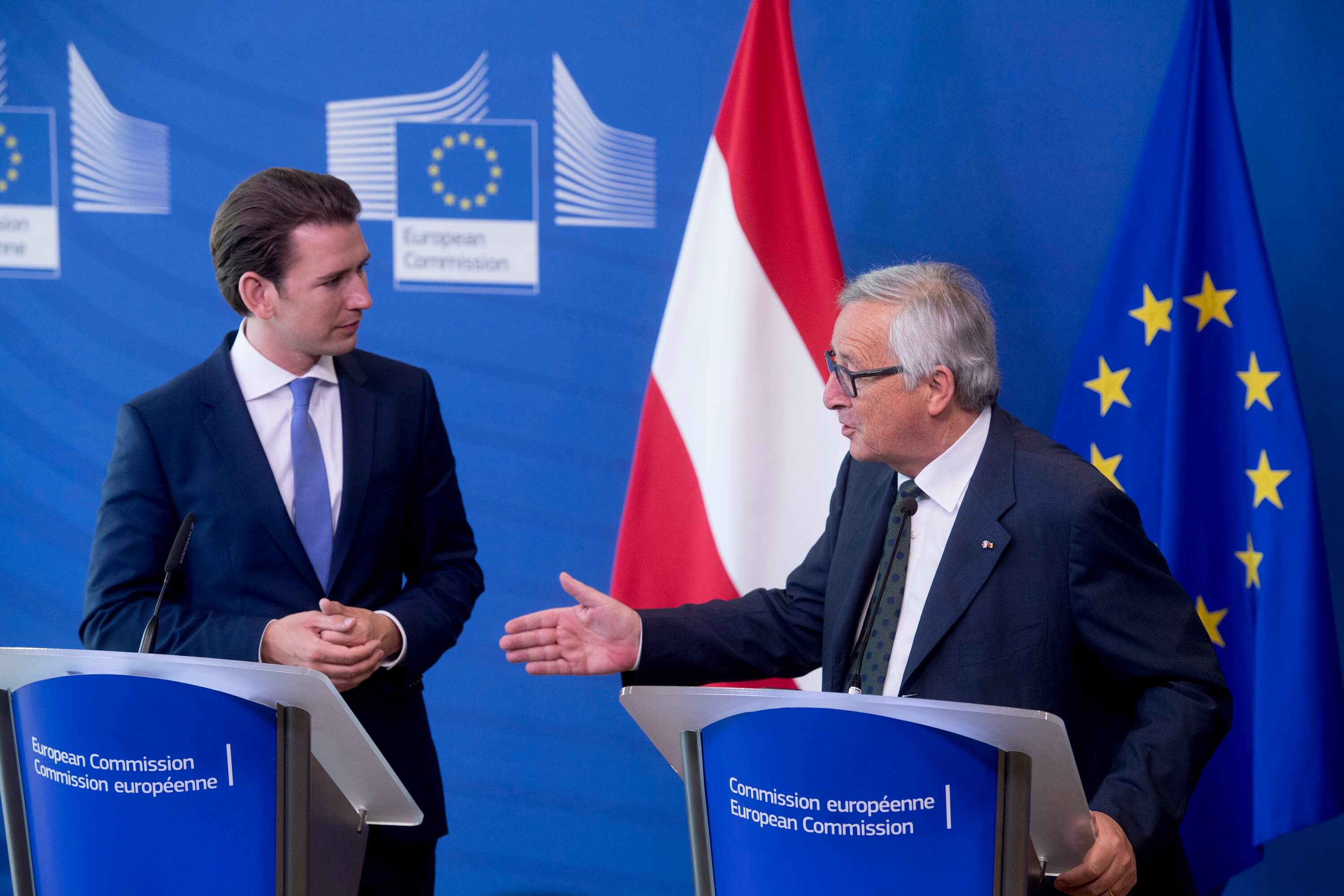 Visit of Sebastian Kurz, Austrian Federal Chancellor, to the EC in June 2018