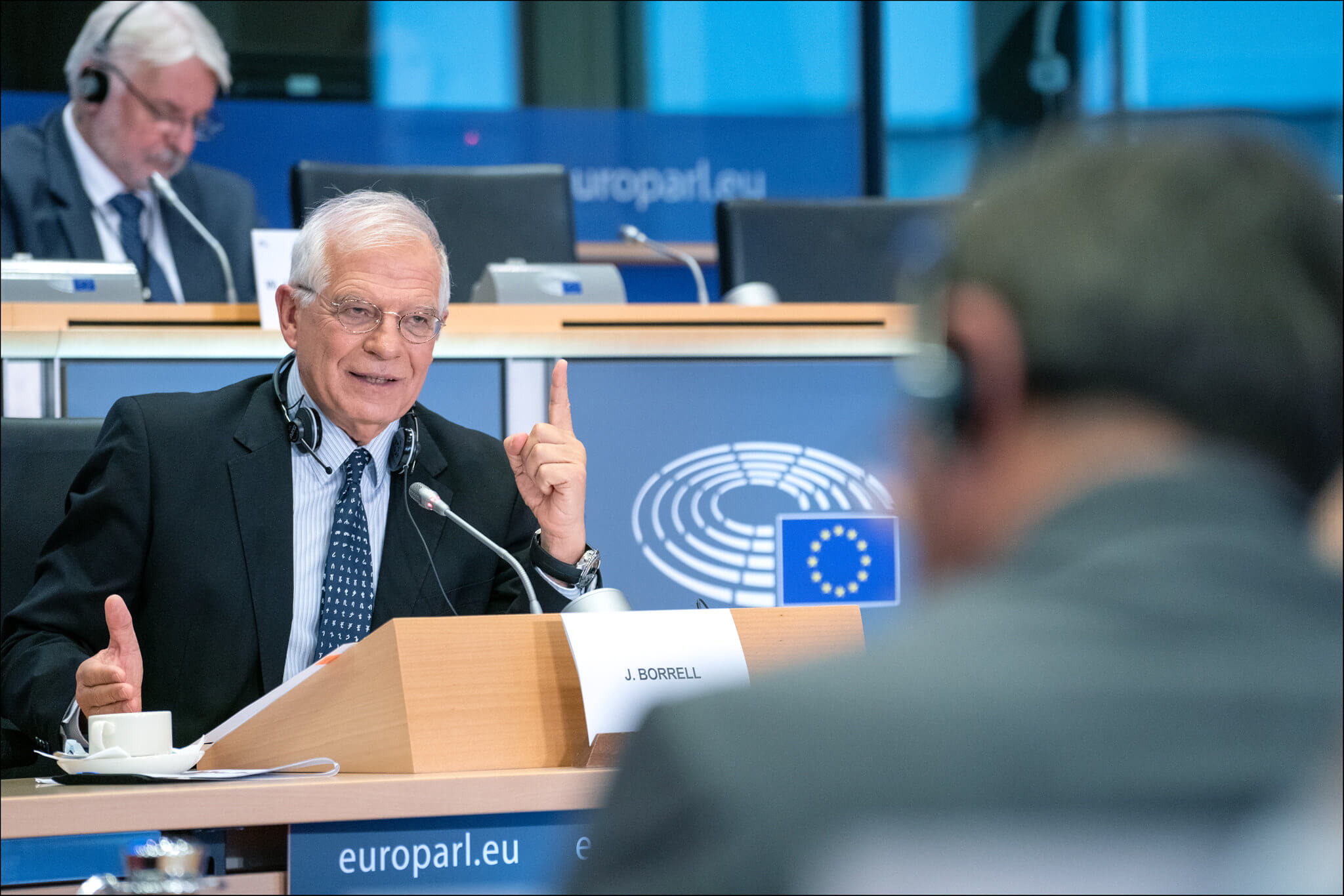 Streefkerk-EU-buitenlandchef Josep Borrell in 2019. © European Parliament