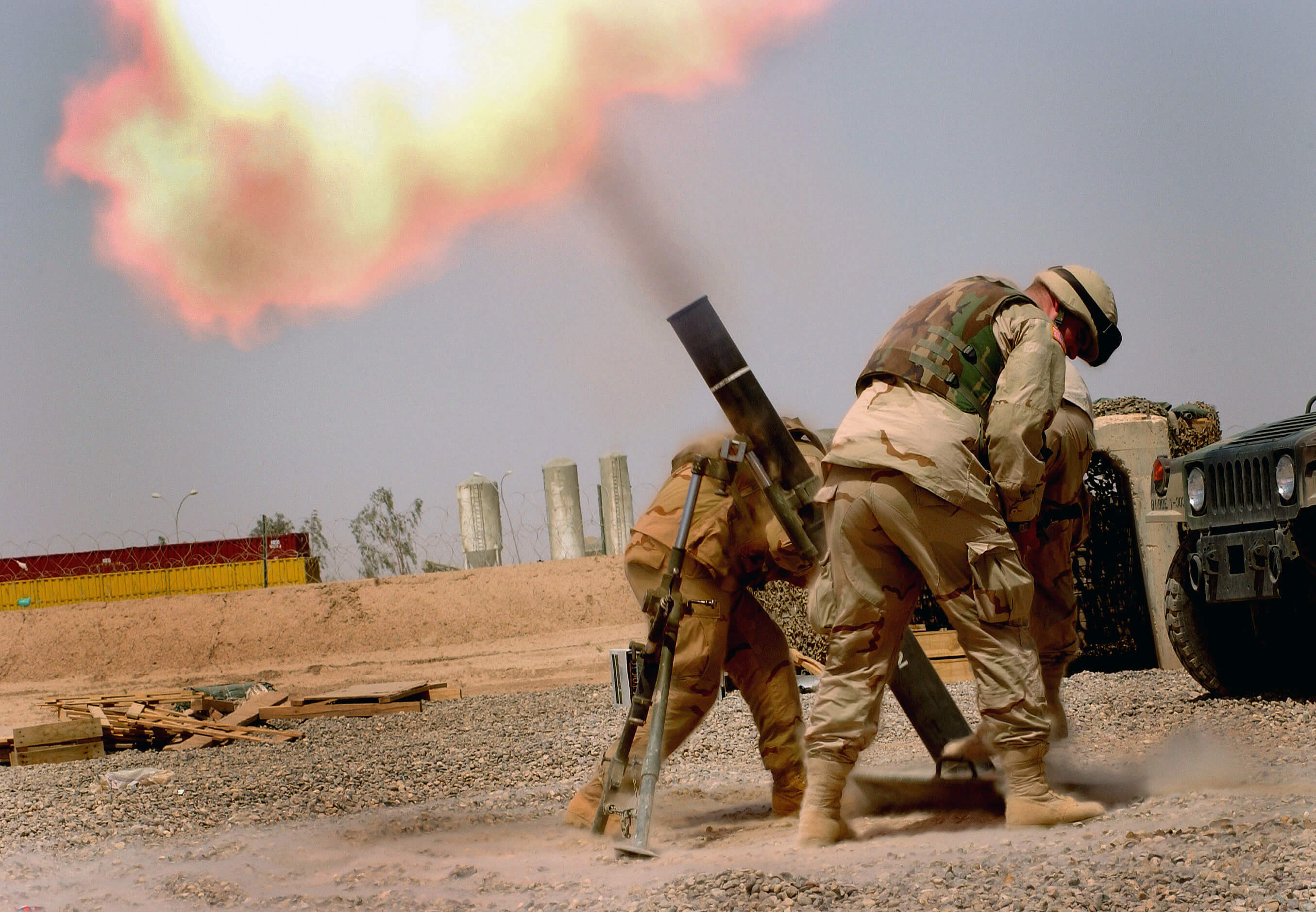 Operation Iraqi Freedom, januari 2006. © Flickr / Morning Calm Weekly Newspaper Installation Management