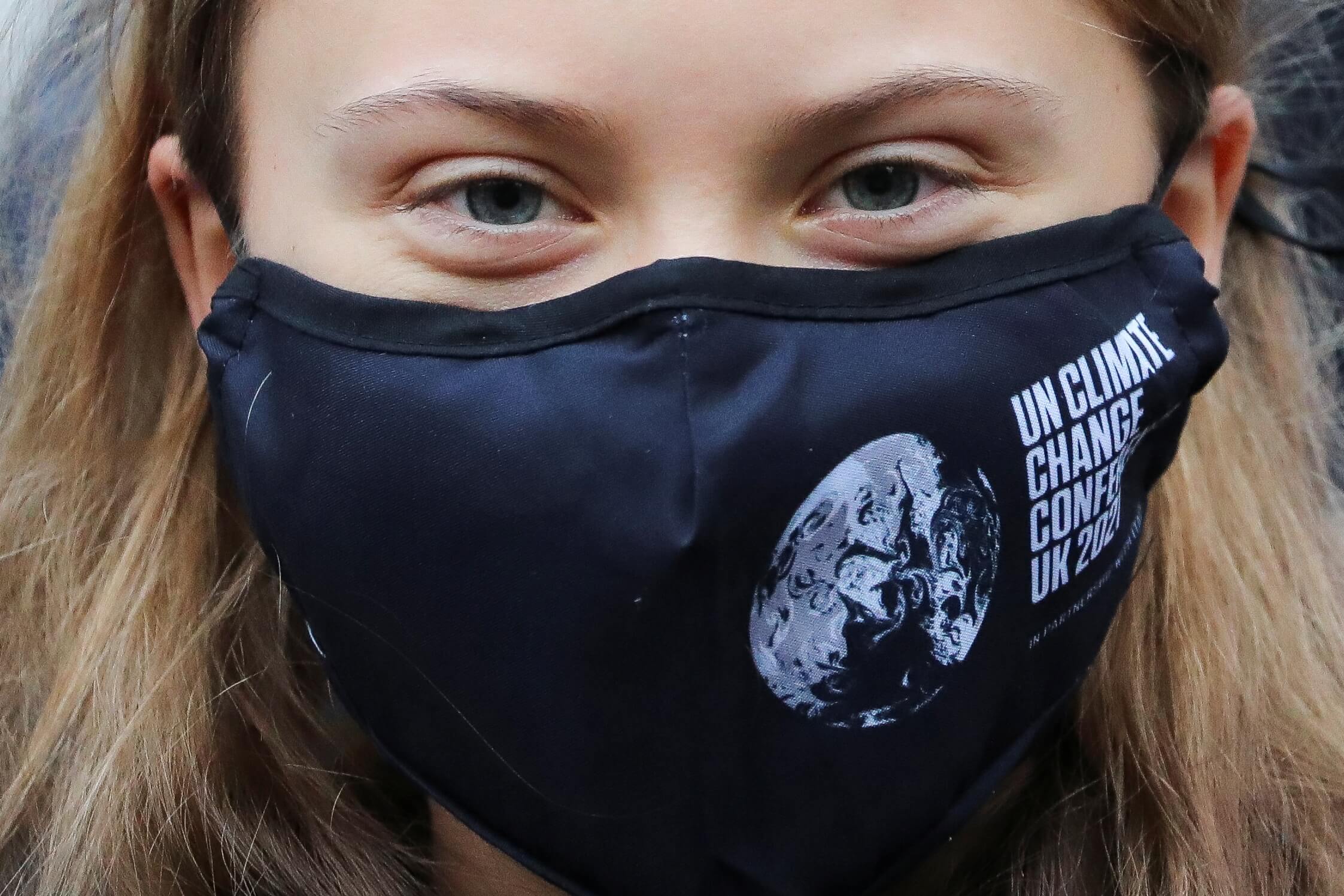 Klimaatactivist Greta Thunberg in Glasgow op 1 november 2021. Reuters.jpg