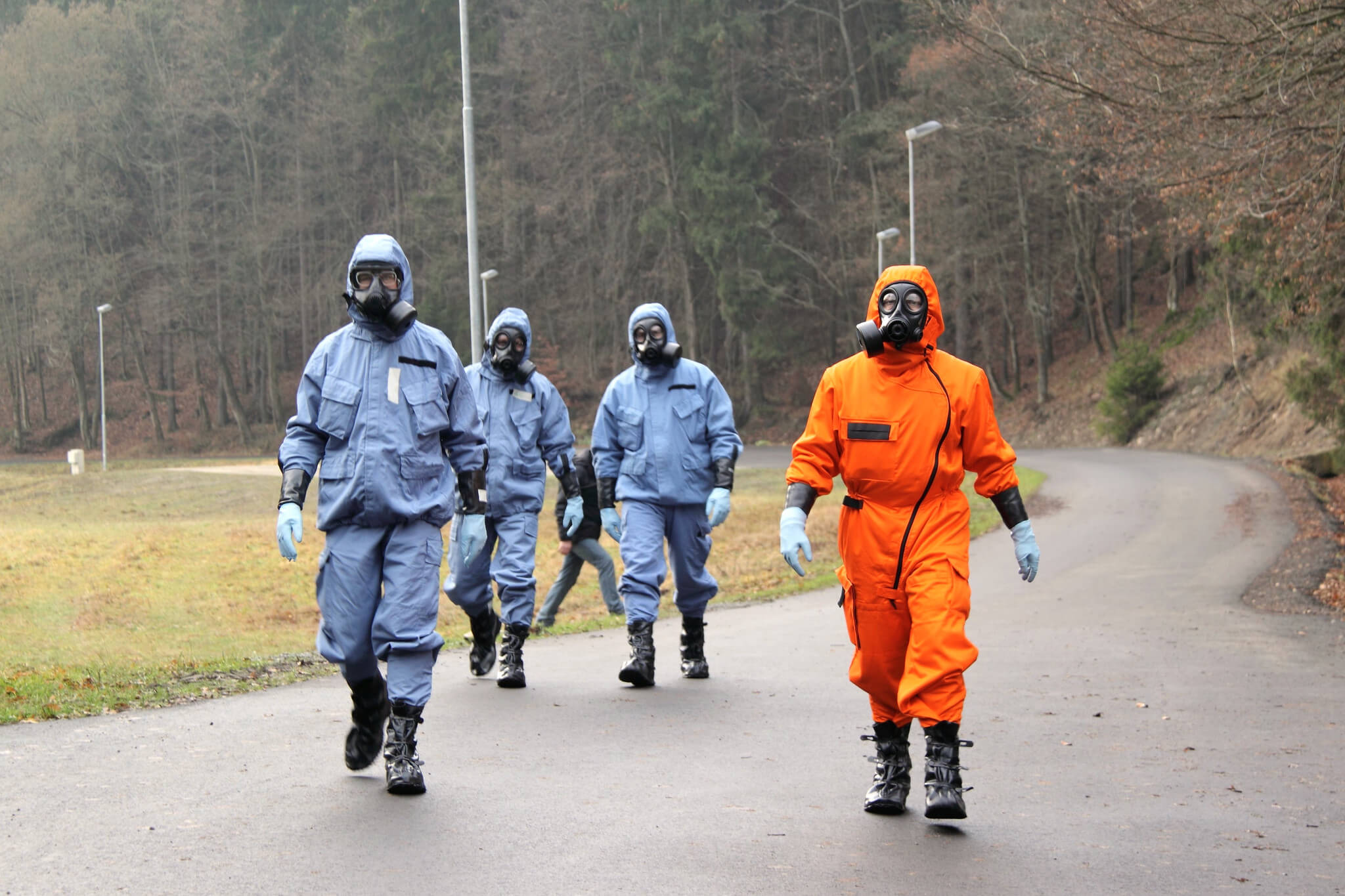 VanderBruggen-OPCW-onderzoekers tijdens een training in Tsjechië in 2009. OPCW.jpg