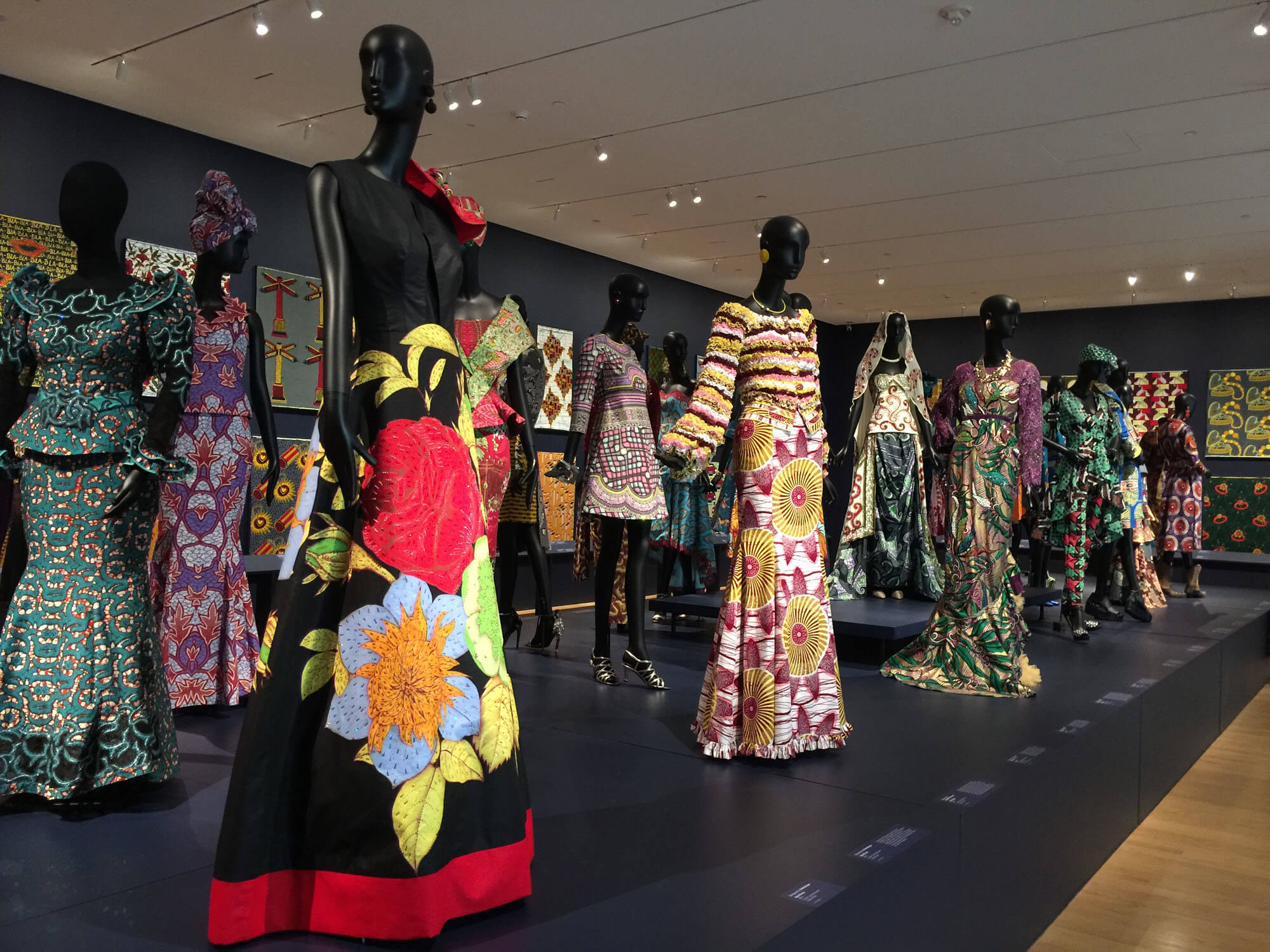 Dutch company Vlisco presents African fashion on a global scale. © Flickr / Laura Blanchard