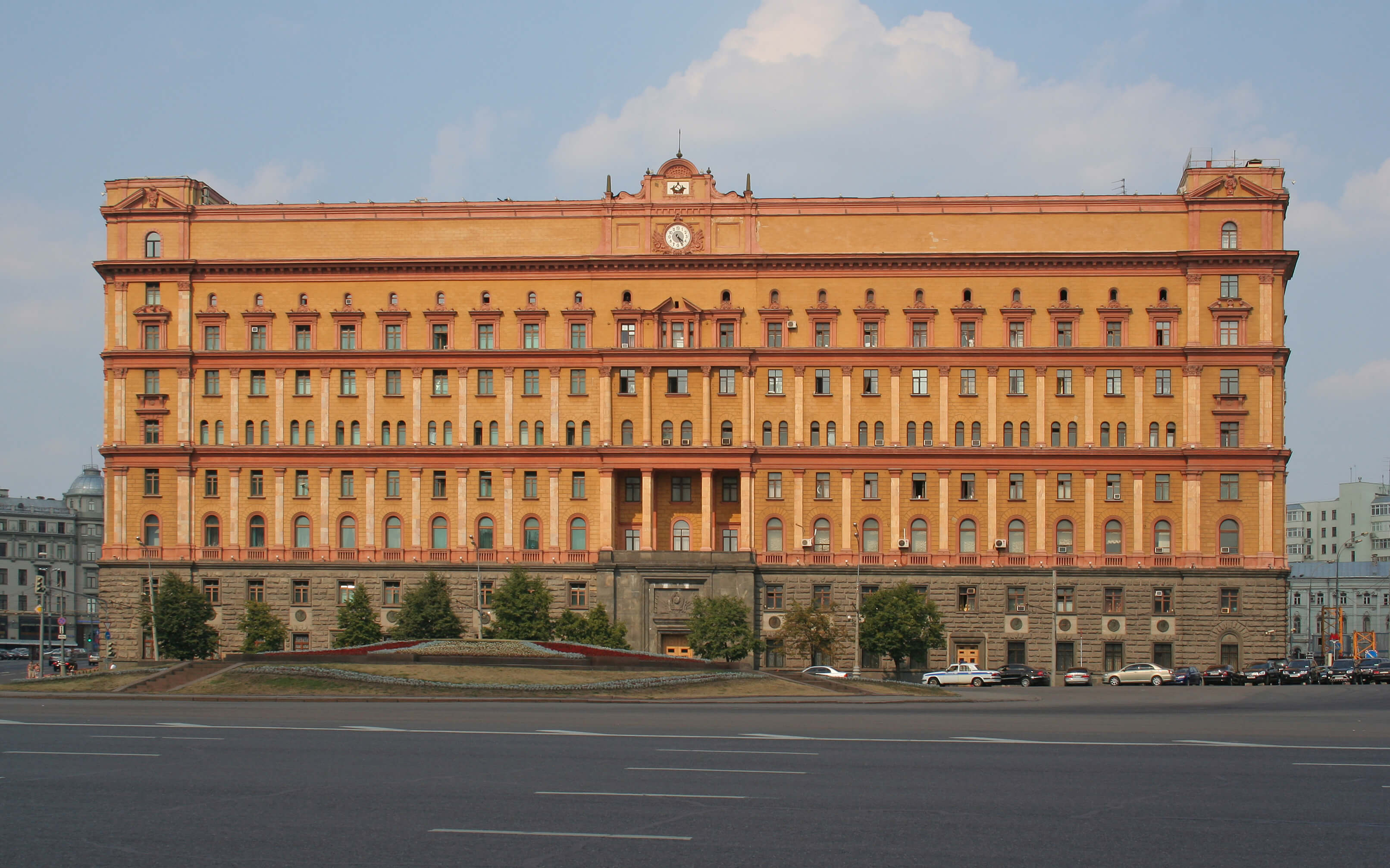 Het voormalig hoofdkwartier van de KGB in Moskou. Wikimediacommons