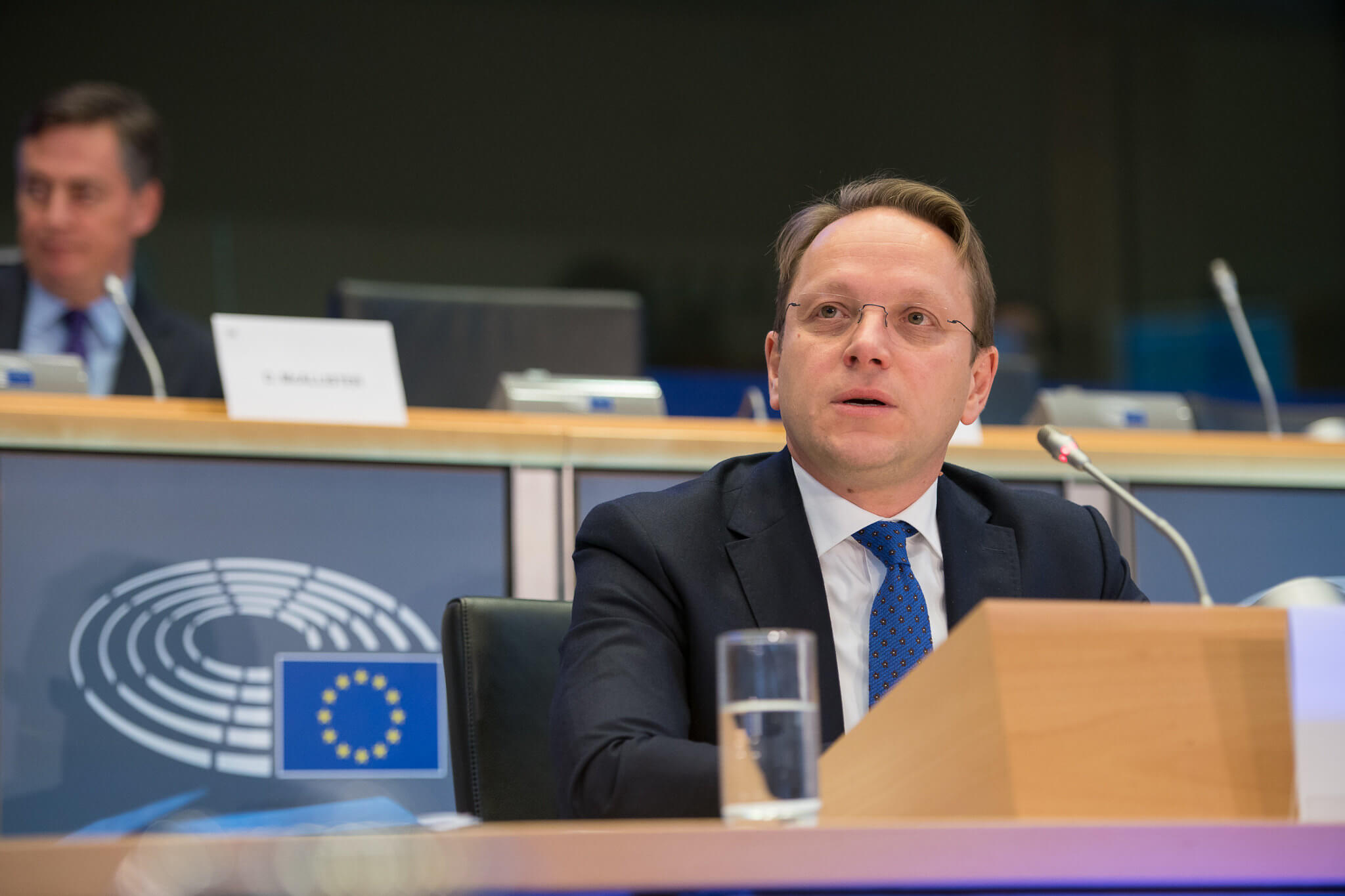 EU Enlargement Commissioner Oliver Várhelyi in 2019. © Flickr / European Parliament 