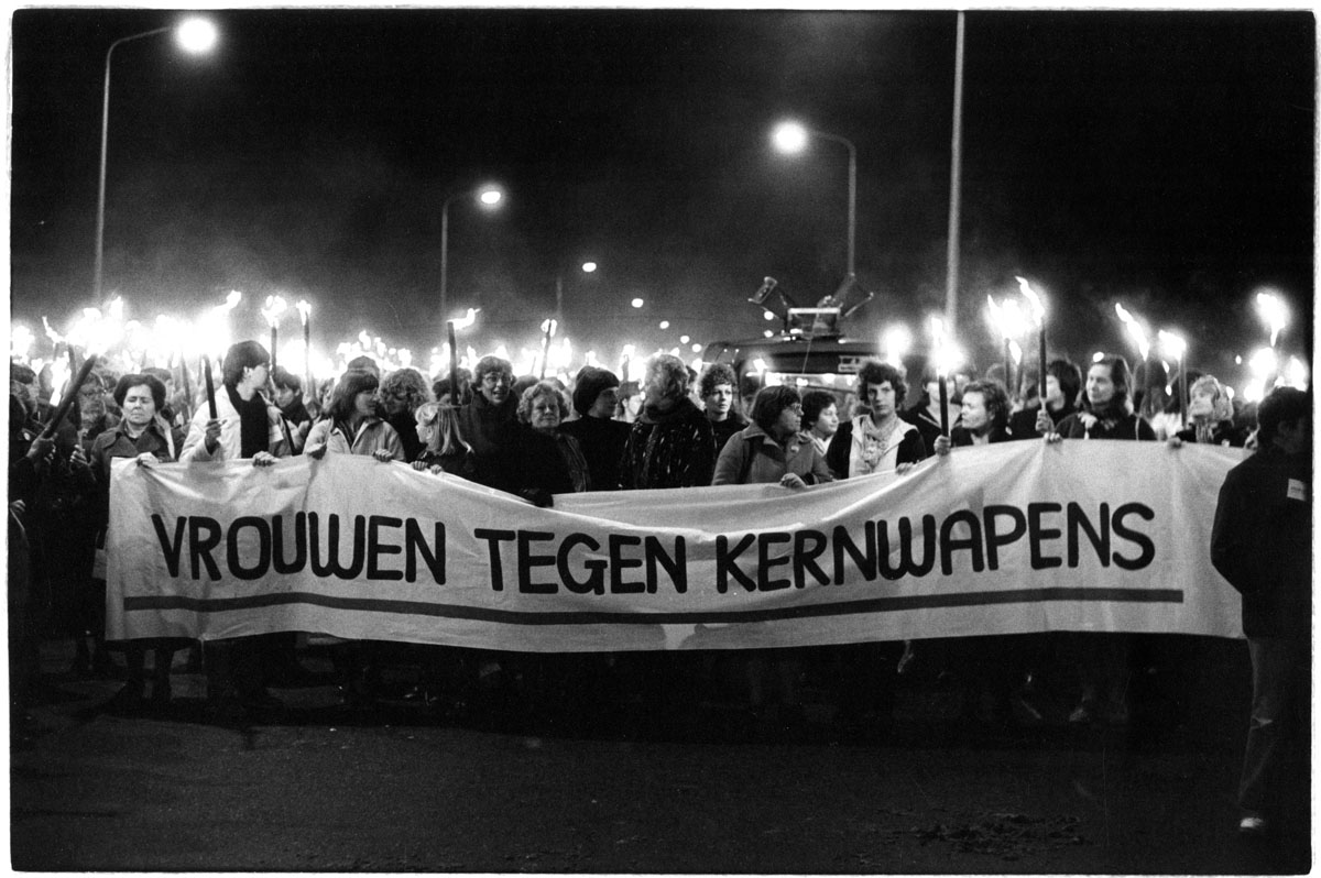Zandee - Protest tegen kernwapens in Nederland, 1979. Ad Volker - collectie IISG