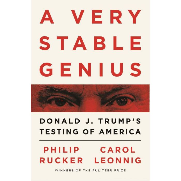 A very stable genius boek cover