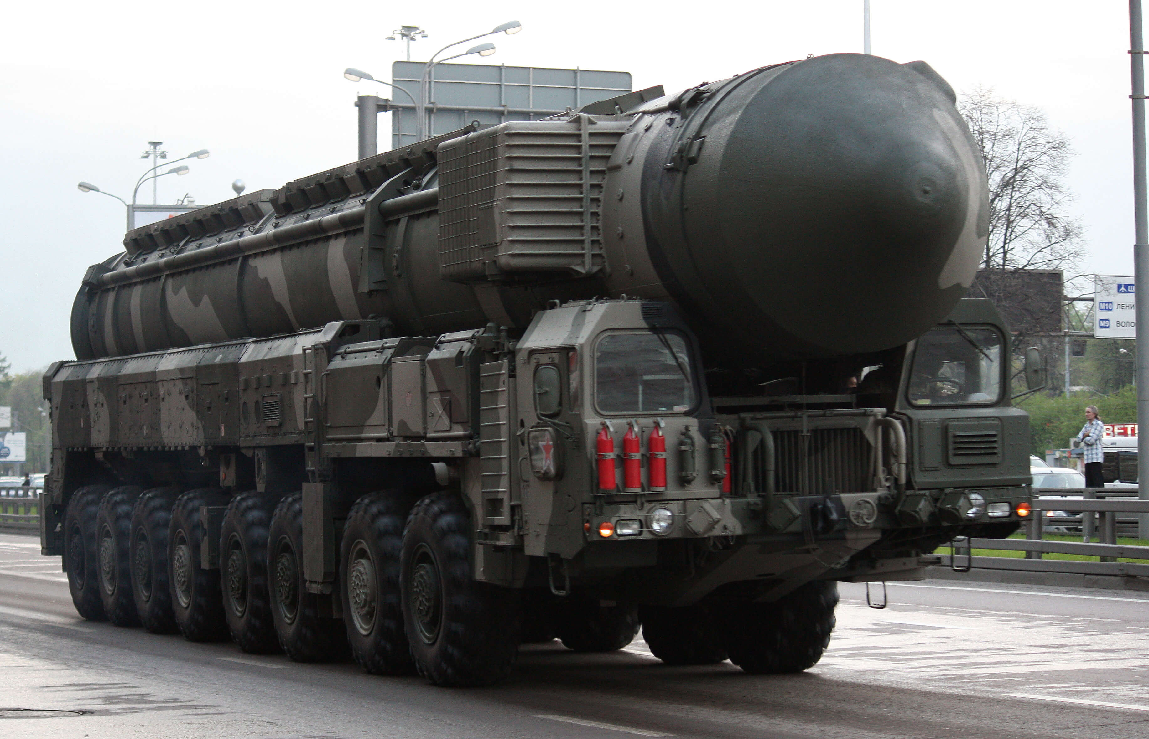 A Russian intercontinental ballistic missile. © Dmitry Terekhov - Flickr